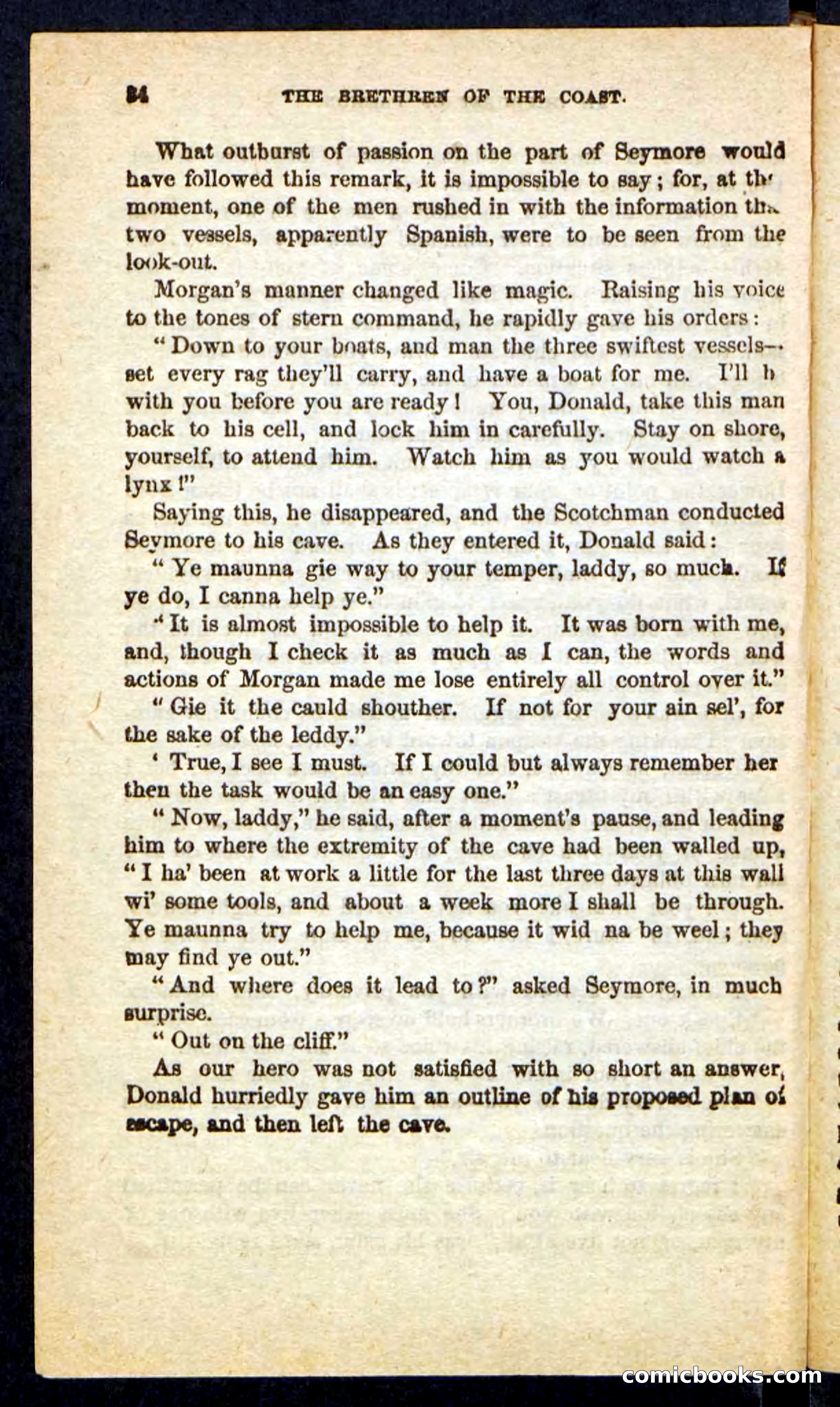 Beadle's Pocket Novels No. 255: The Brethren of the Coast — page 34 of 100