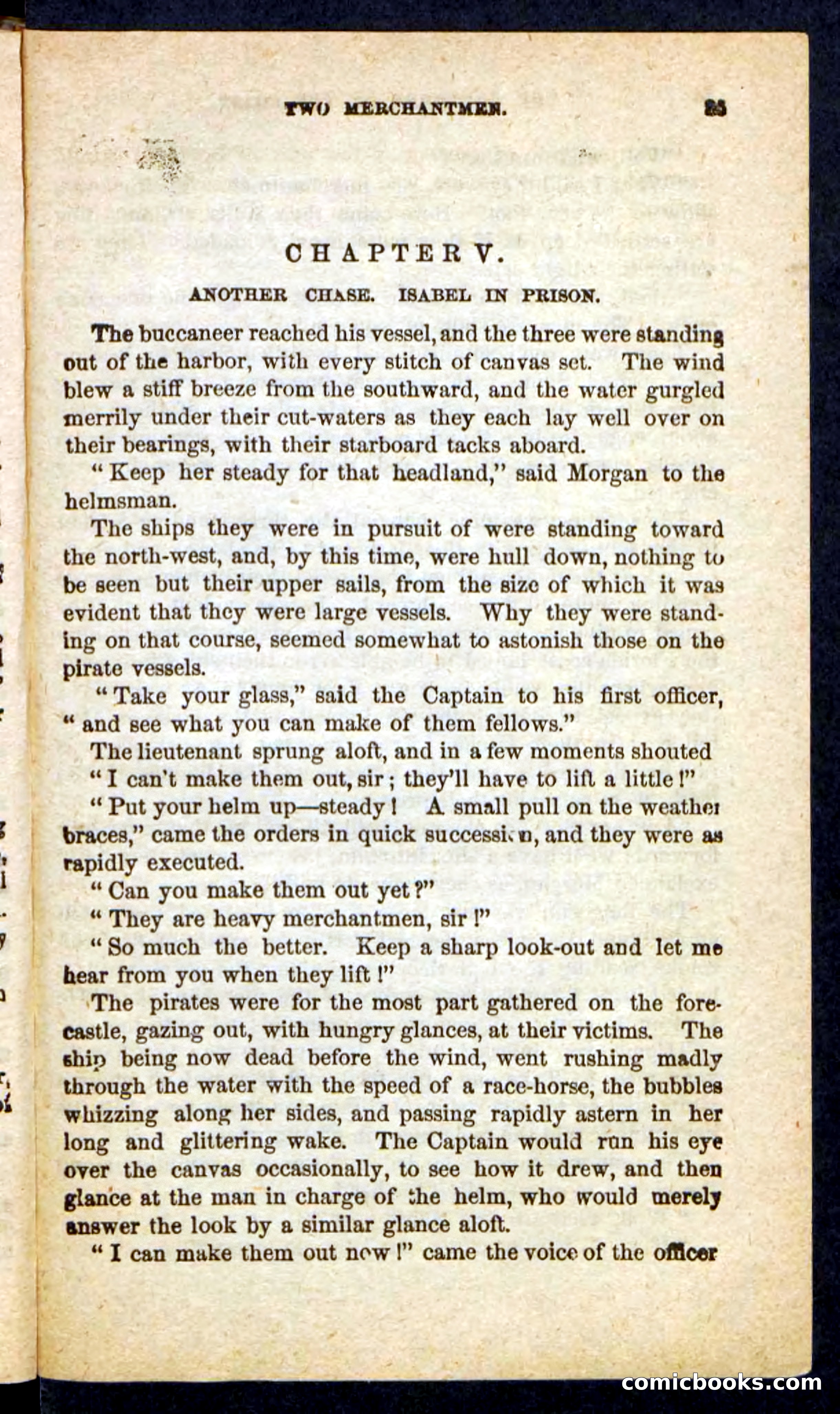 Beadle's Pocket Novels No. 255: The Brethren of the Coast — page 35 of 100