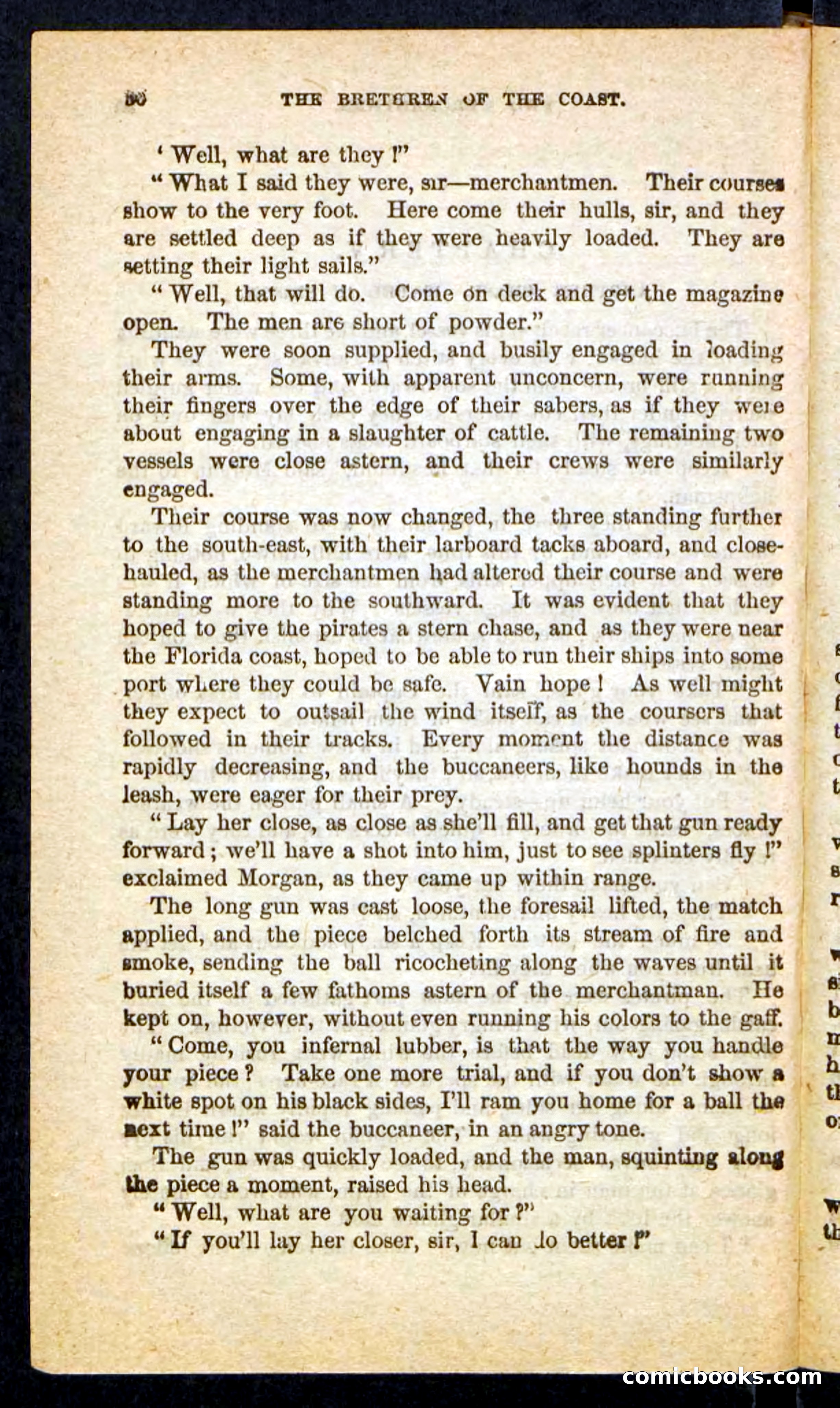 Beadle's Pocket Novels No. 255: The Brethren of the Coast — page 36 of 100