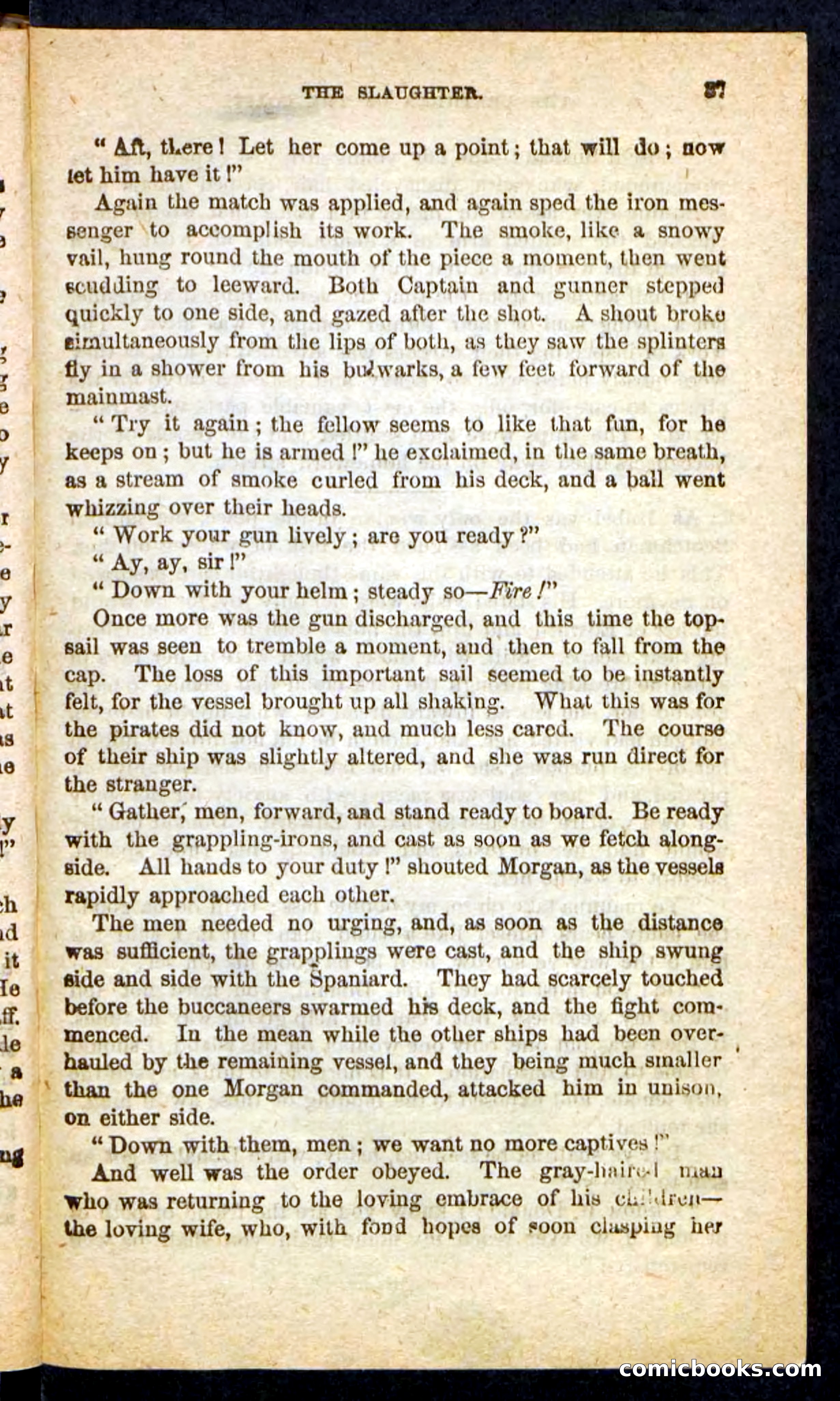 Beadle's Pocket Novels No. 255: The Brethren of the Coast — page 37 of 100