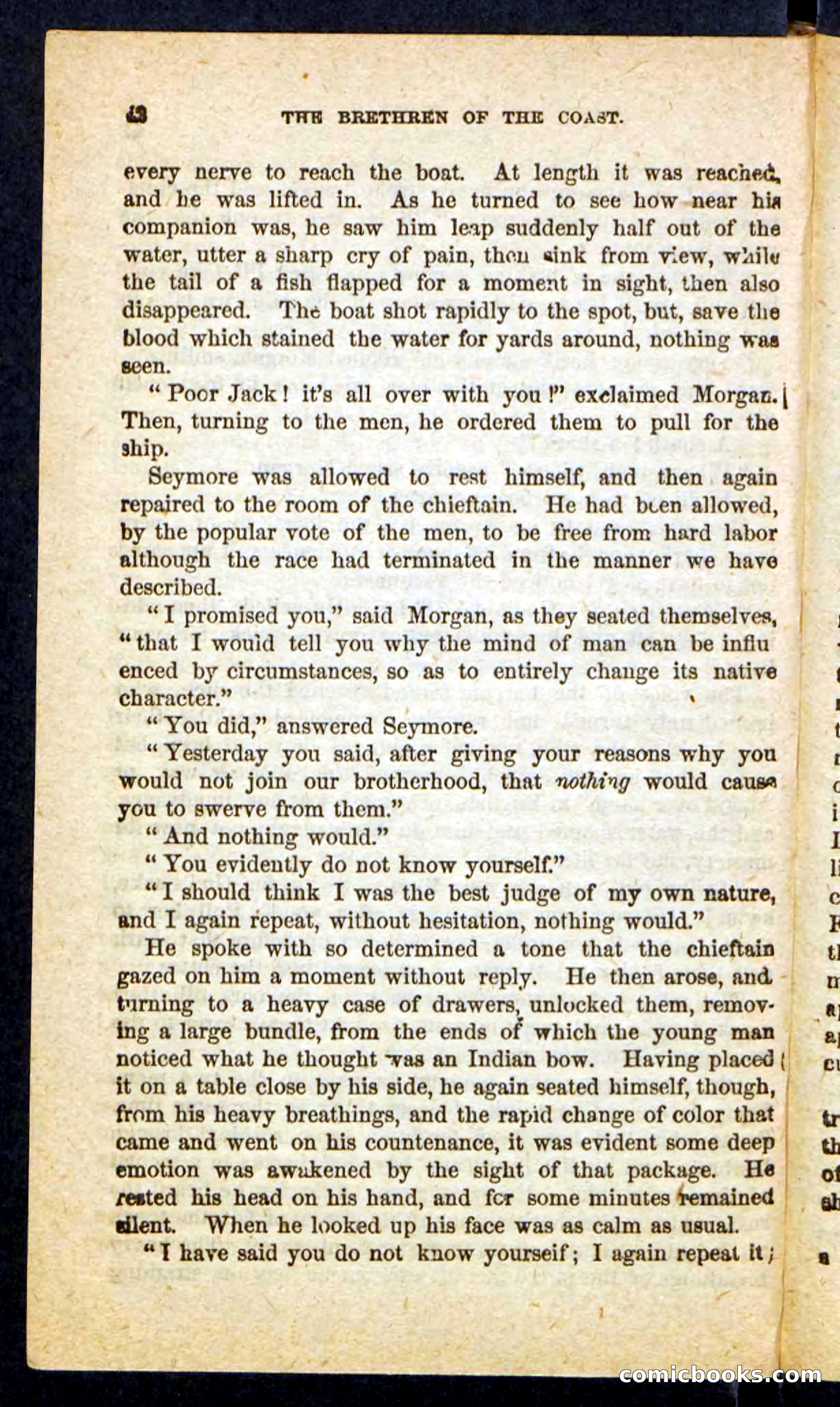 Beadle's Pocket Novels No. 255: The Brethren of the Coast — page 42 of 100