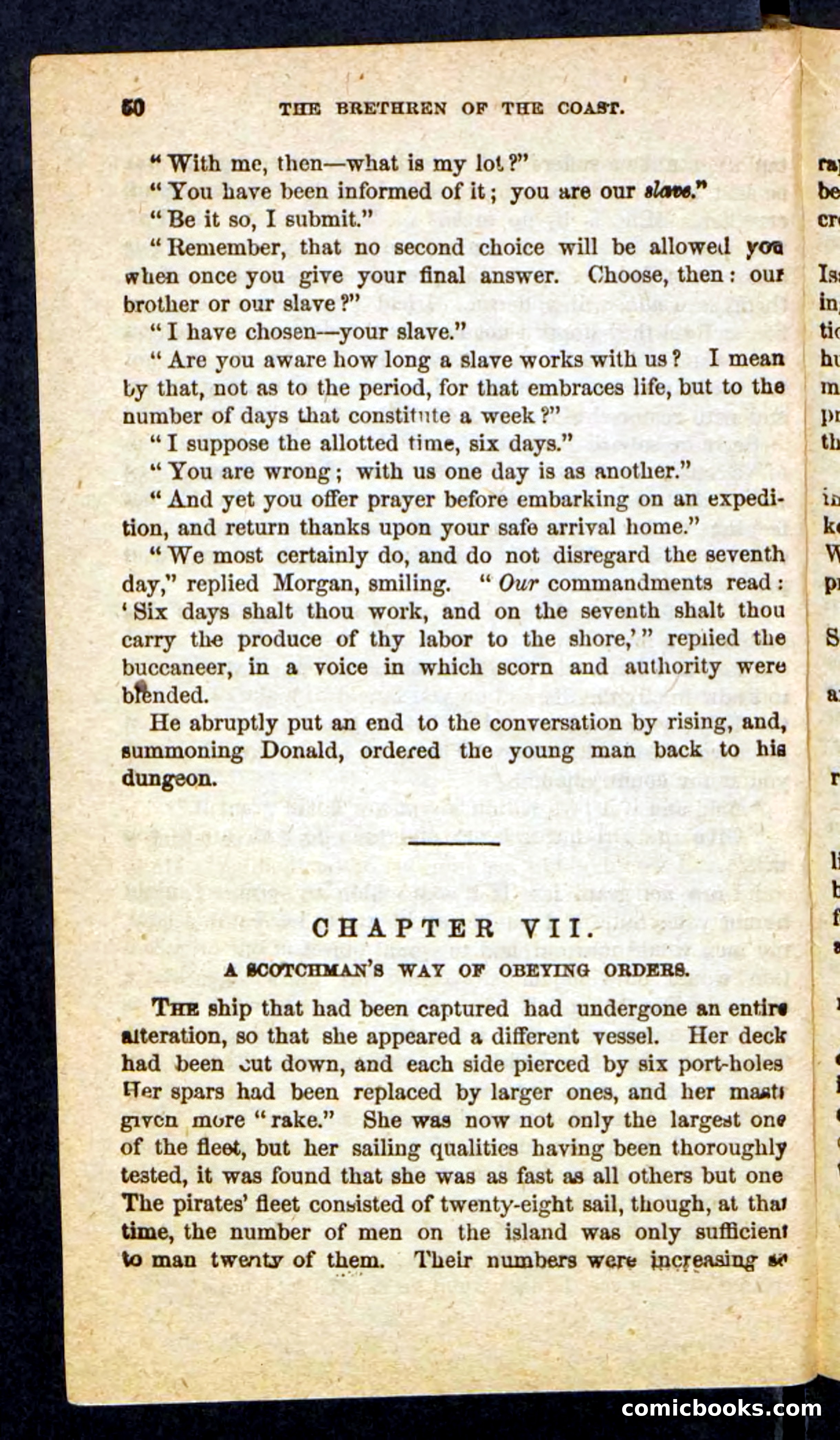 Beadle's Pocket Novels No. 255: The Brethren of the Coast — page 50 of 100