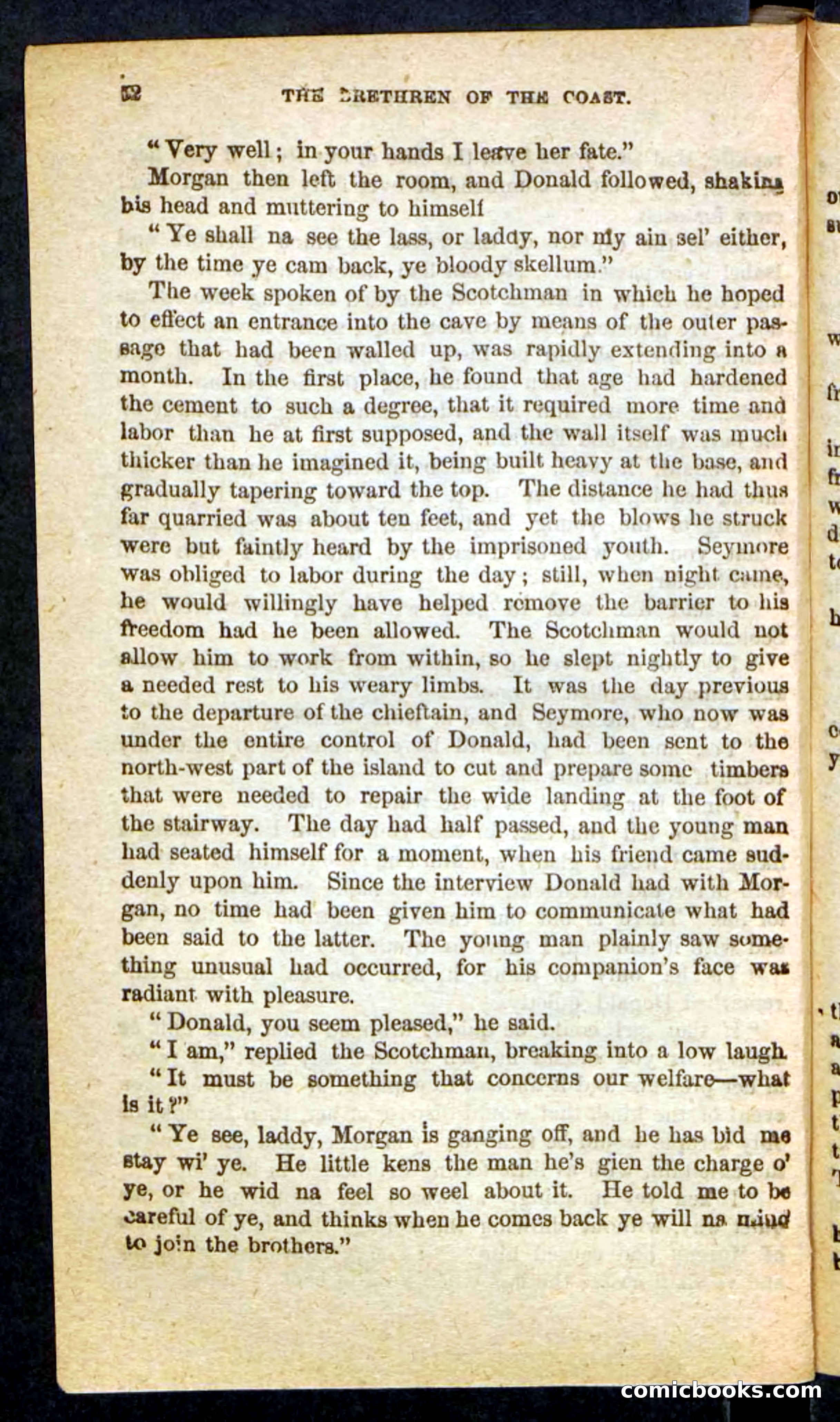 Beadle's Pocket Novels No. 255: The Brethren of the Coast — page 52 of 100