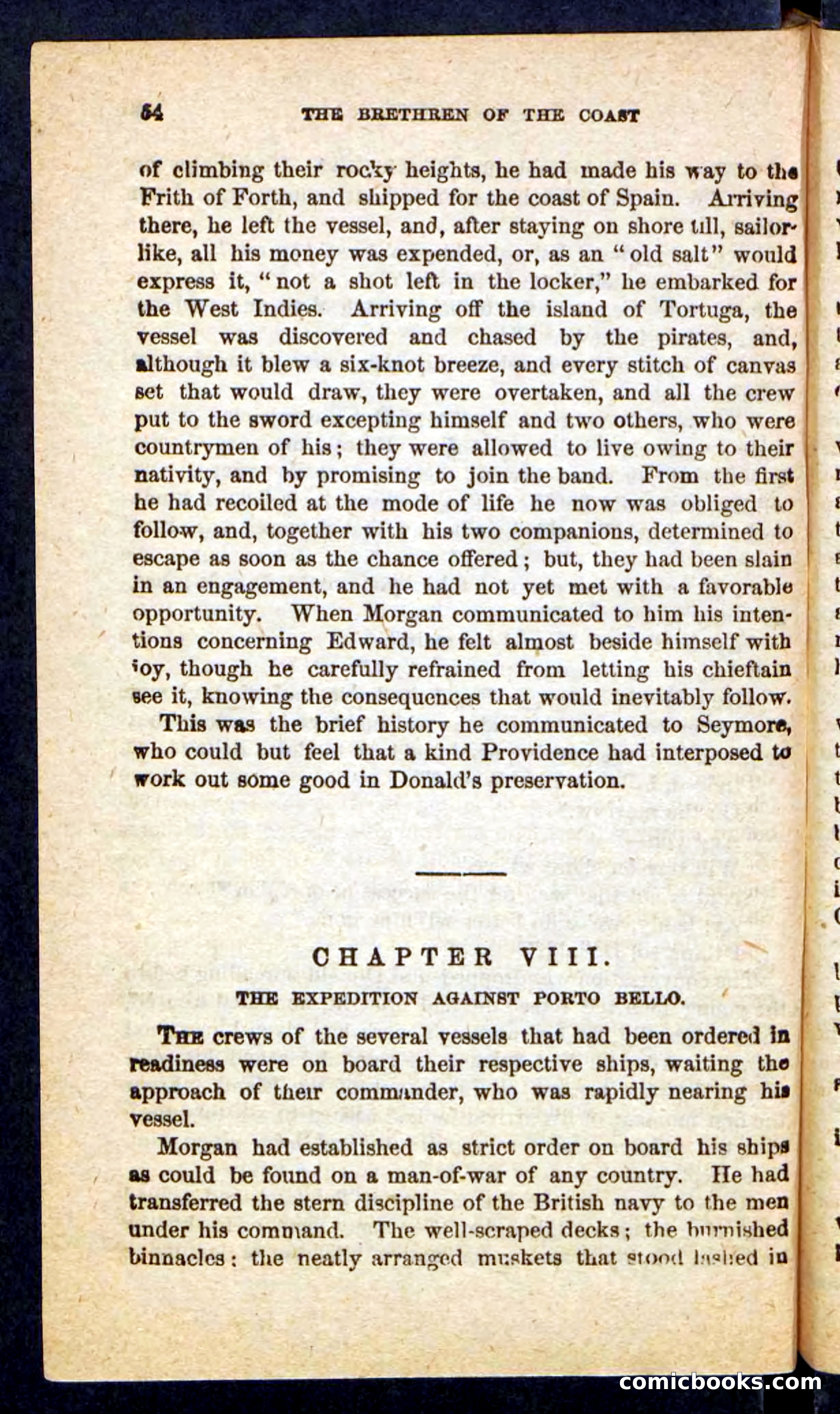 Beadle's Pocket Novels No. 255: The Brethren of the Coast — page 54 of 100