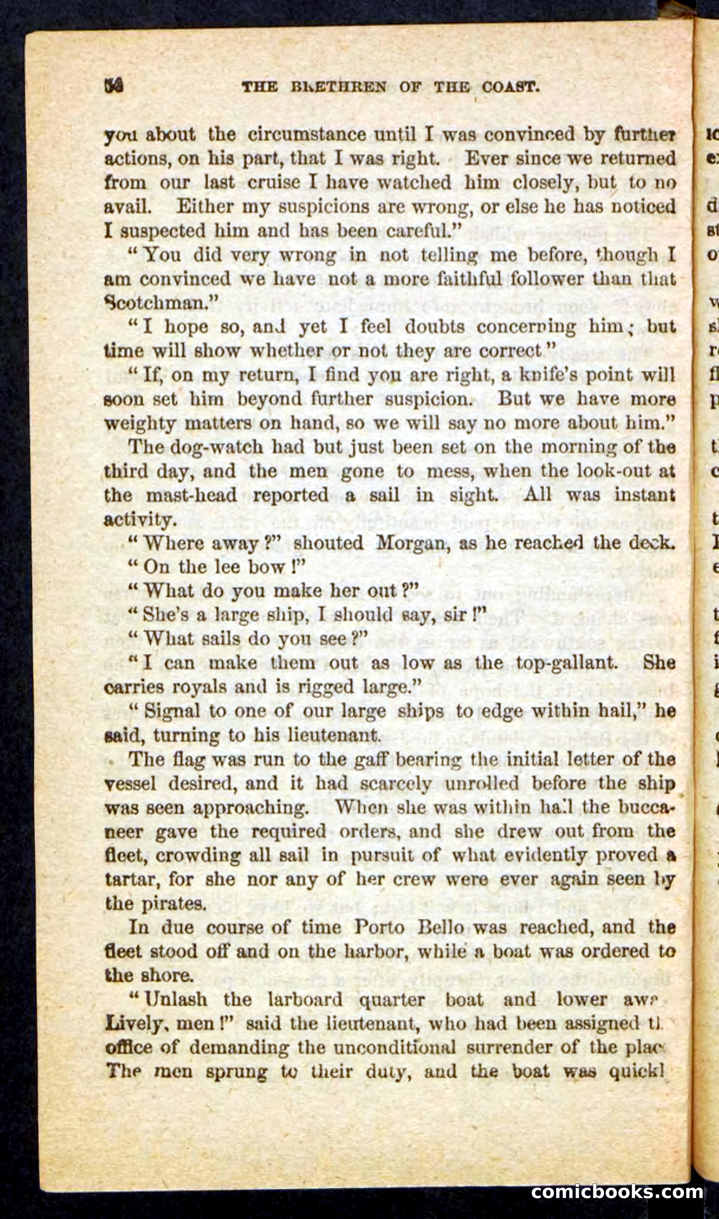 Beadle's Pocket Novels No. 255: The Brethren of the Coast — page 56 of 100