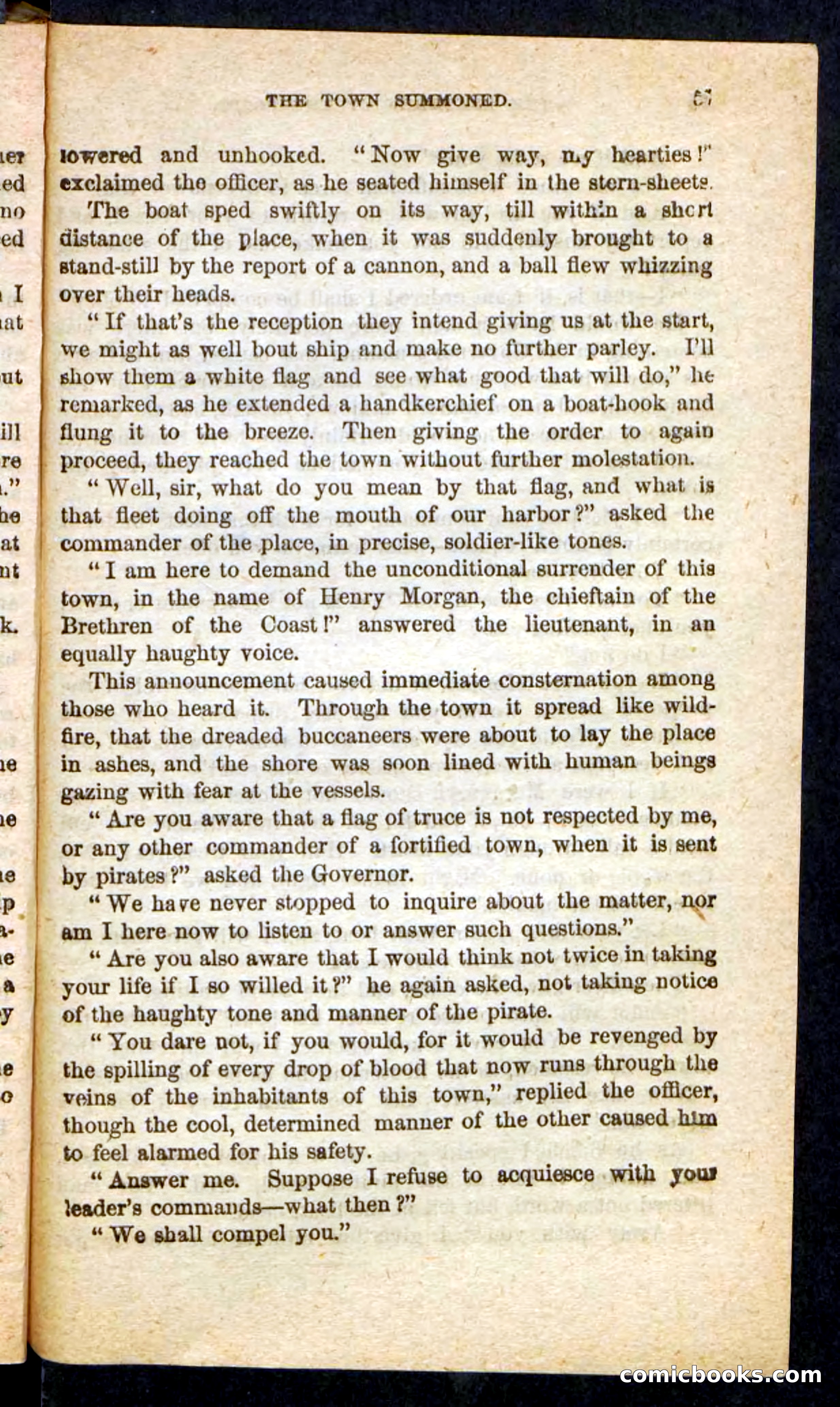 Beadle's Pocket Novels No. 255: The Brethren of the Coast — page 57 of 100