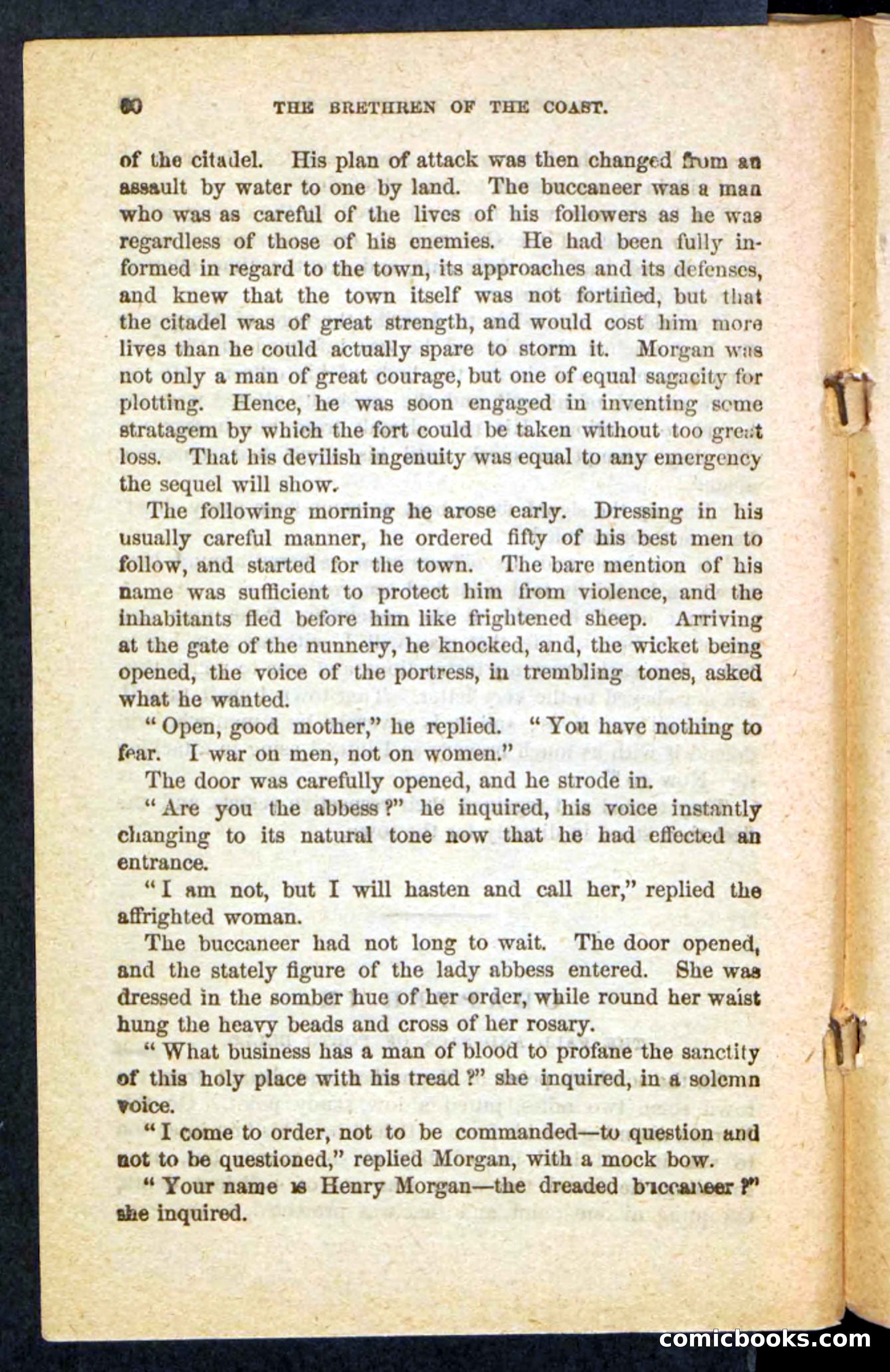 Beadle's Pocket Novels No. 255: The Brethren of the Coast — page 60 of 100