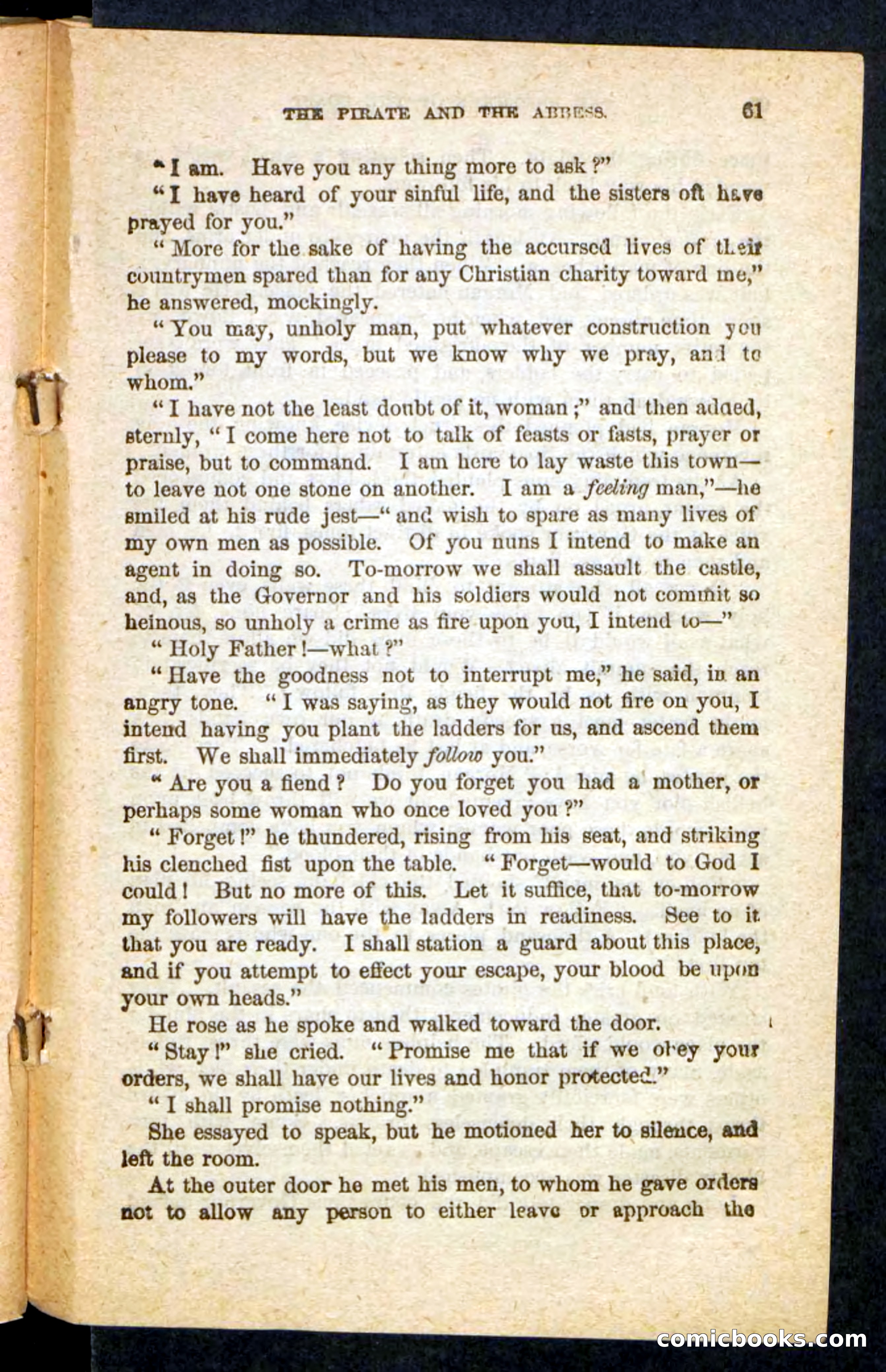 Beadle's Pocket Novels No. 255: The Brethren of the Coast — page 61 of 100