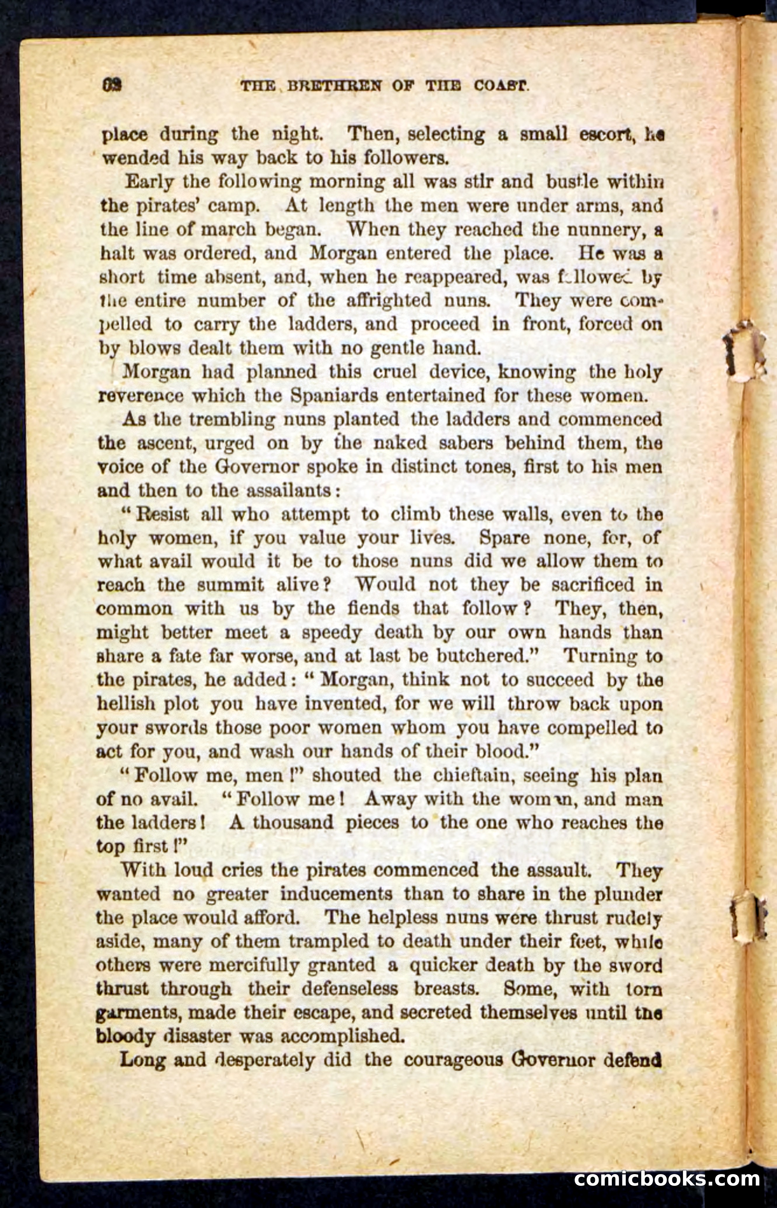 Beadle's Pocket Novels No. 255: The Brethren of the Coast — page 62 of 100