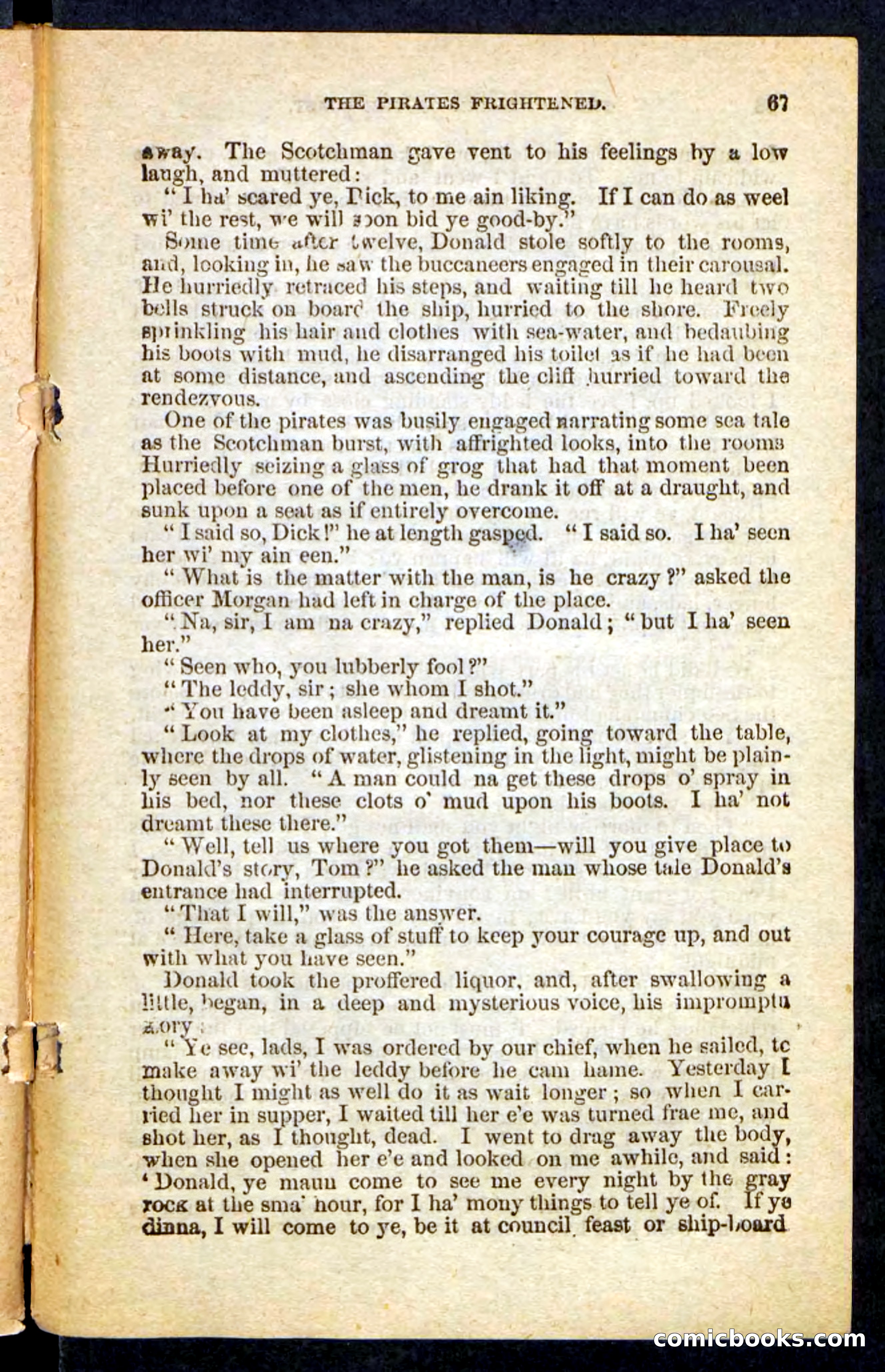 Beadle's Pocket Novels No. 255: The Brethren of the Coast — page 67 of 100
