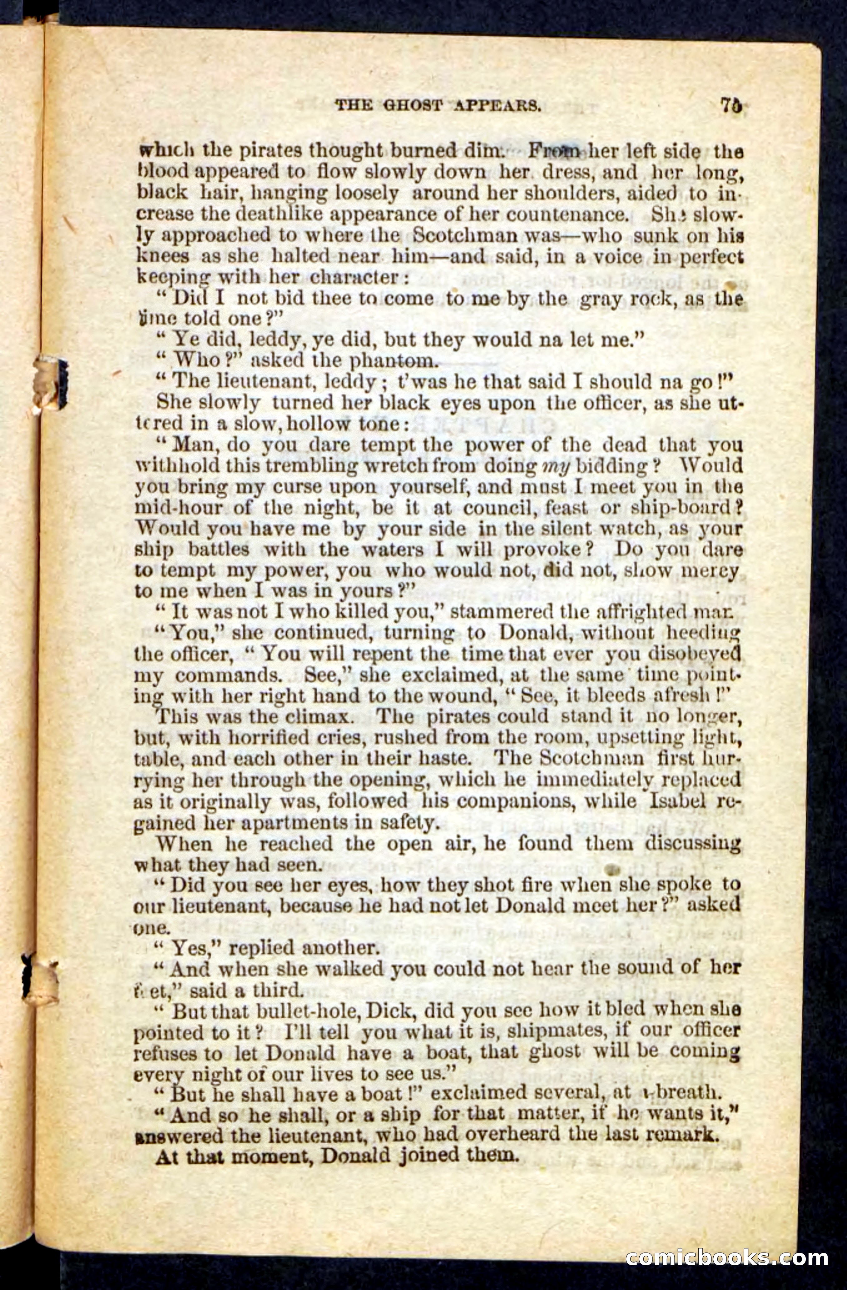 Beadle's Pocket Novels No. 255: The Brethren of the Coast — page 75 of 100