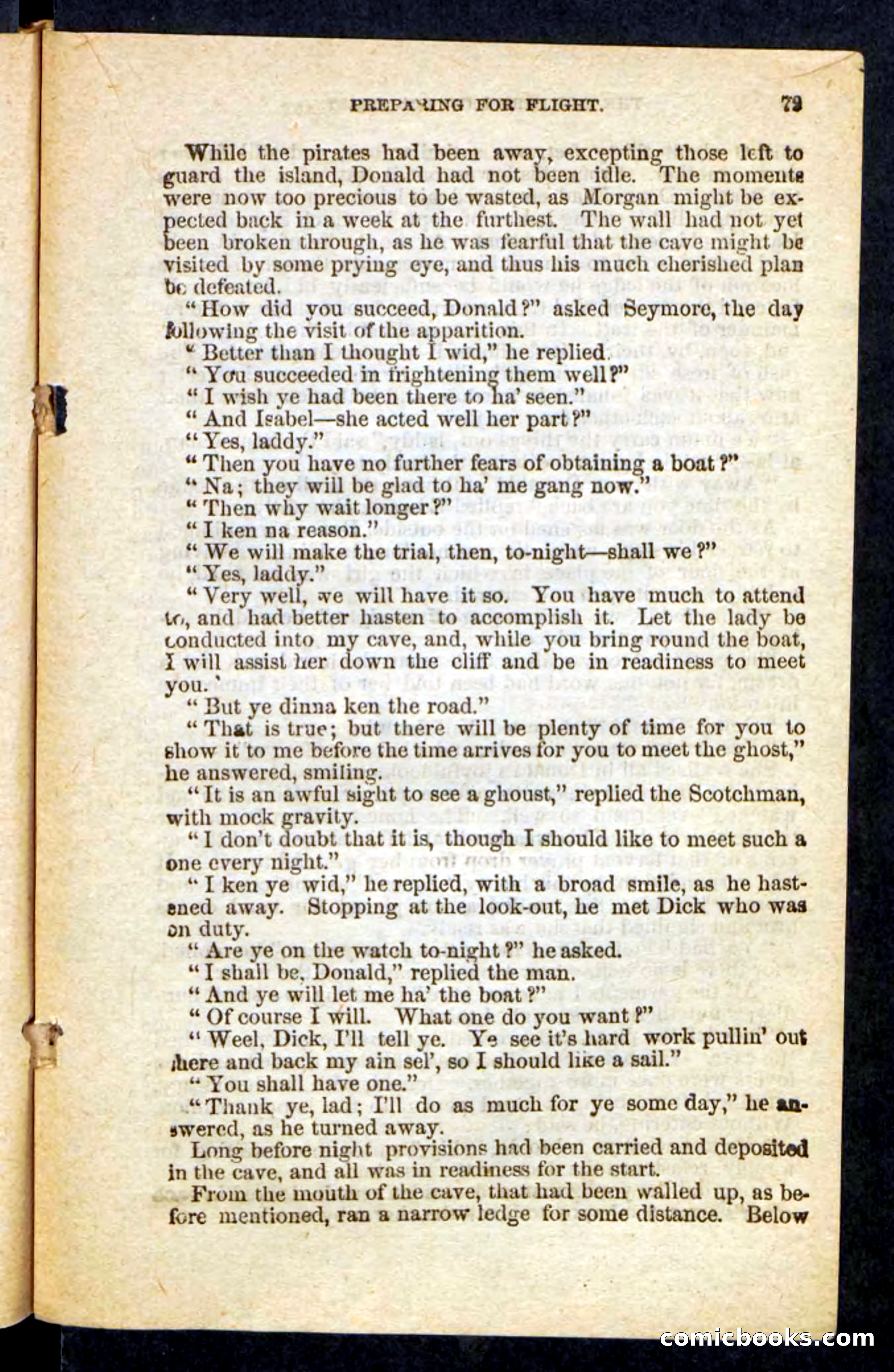 Beadle's Pocket Novels No. 255: The Brethren of the Coast — page 79 of 100