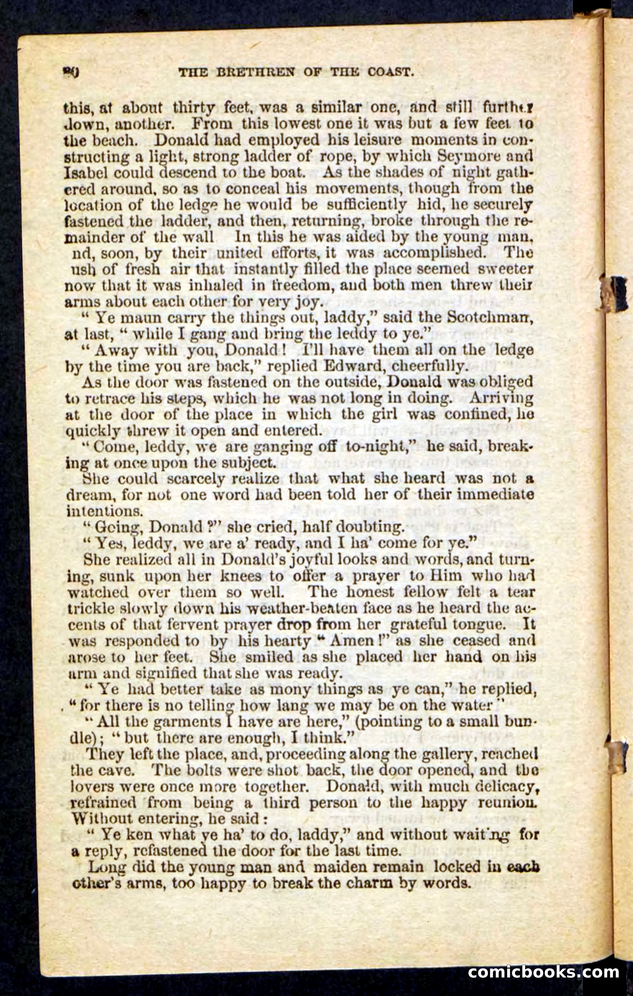 Beadle's Pocket Novels No. 255: The Brethren of the Coast — page 80 of 100