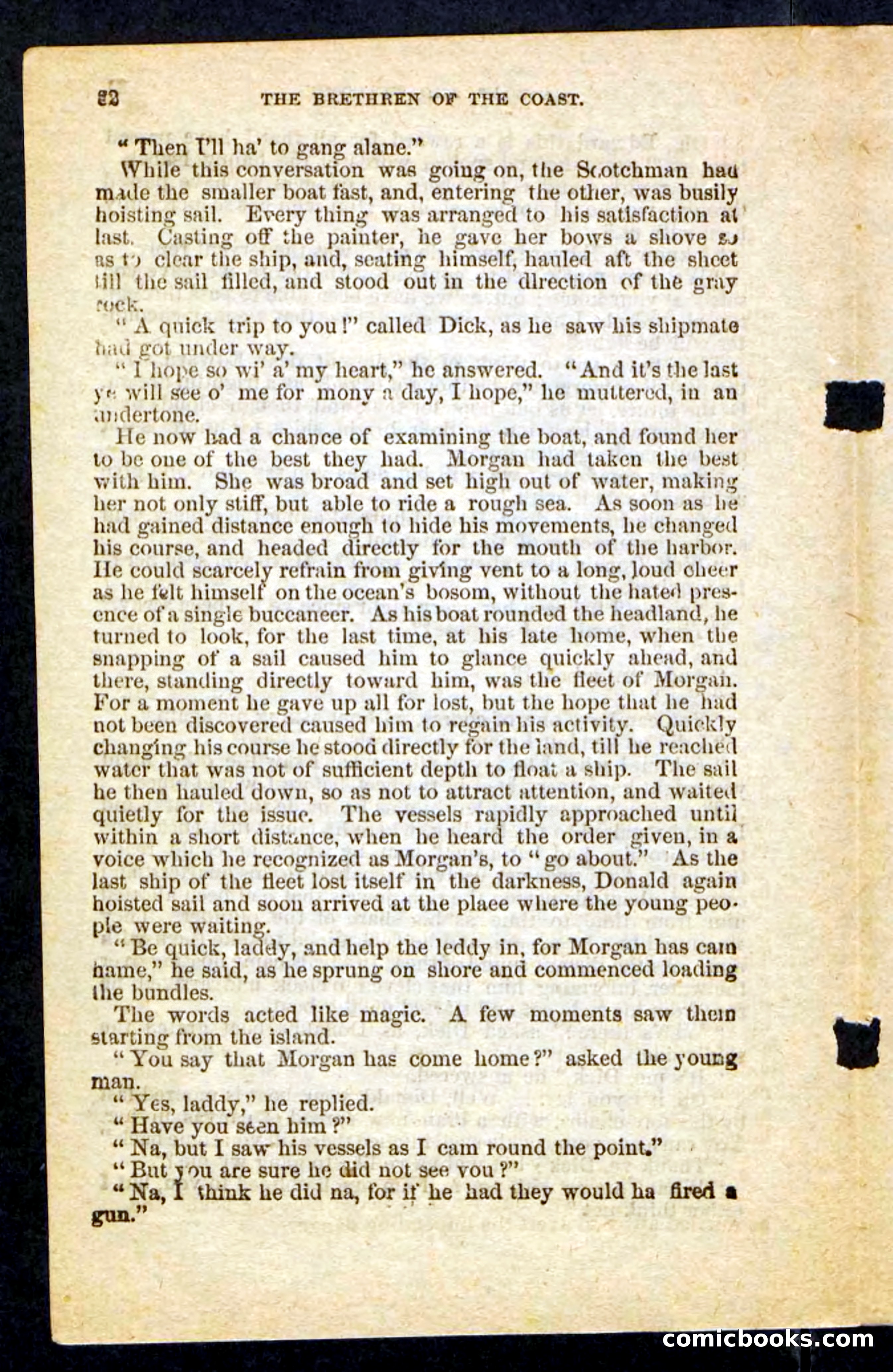 Beadle's Pocket Novels No. 255: The Brethren of the Coast — page 82 of 100
