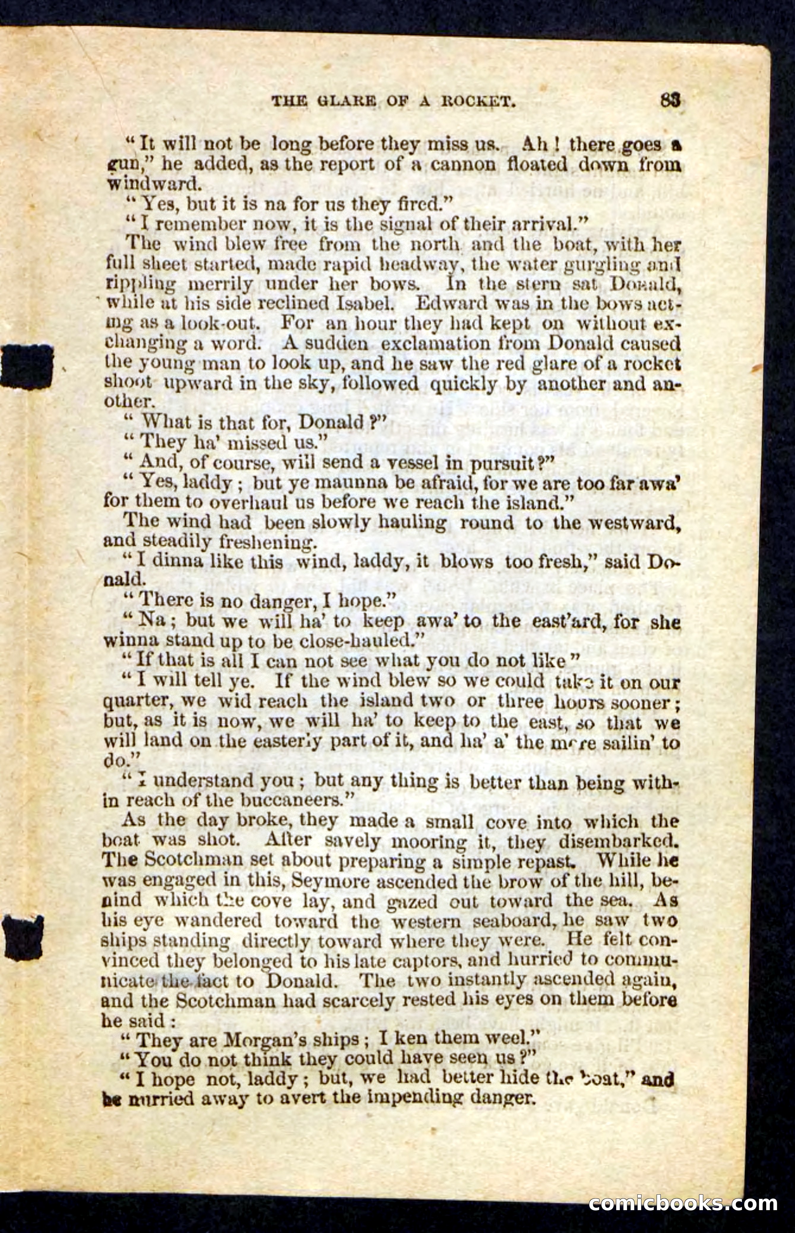 Beadle's Pocket Novels No. 255: The Brethren of the Coast — page 83 of 100