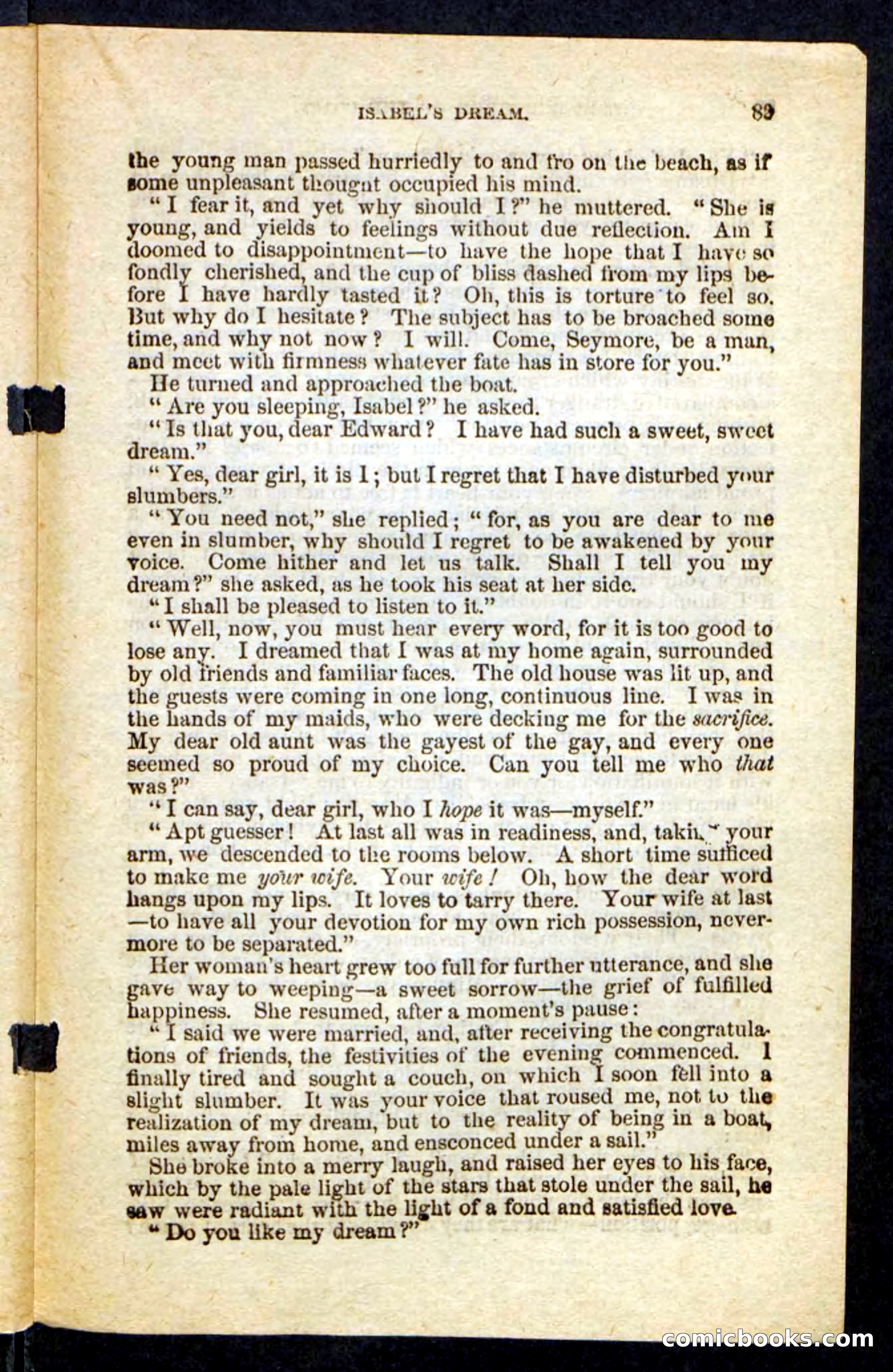 Beadle's Pocket Novels No. 255: The Brethren of the Coast — page 89 of 100