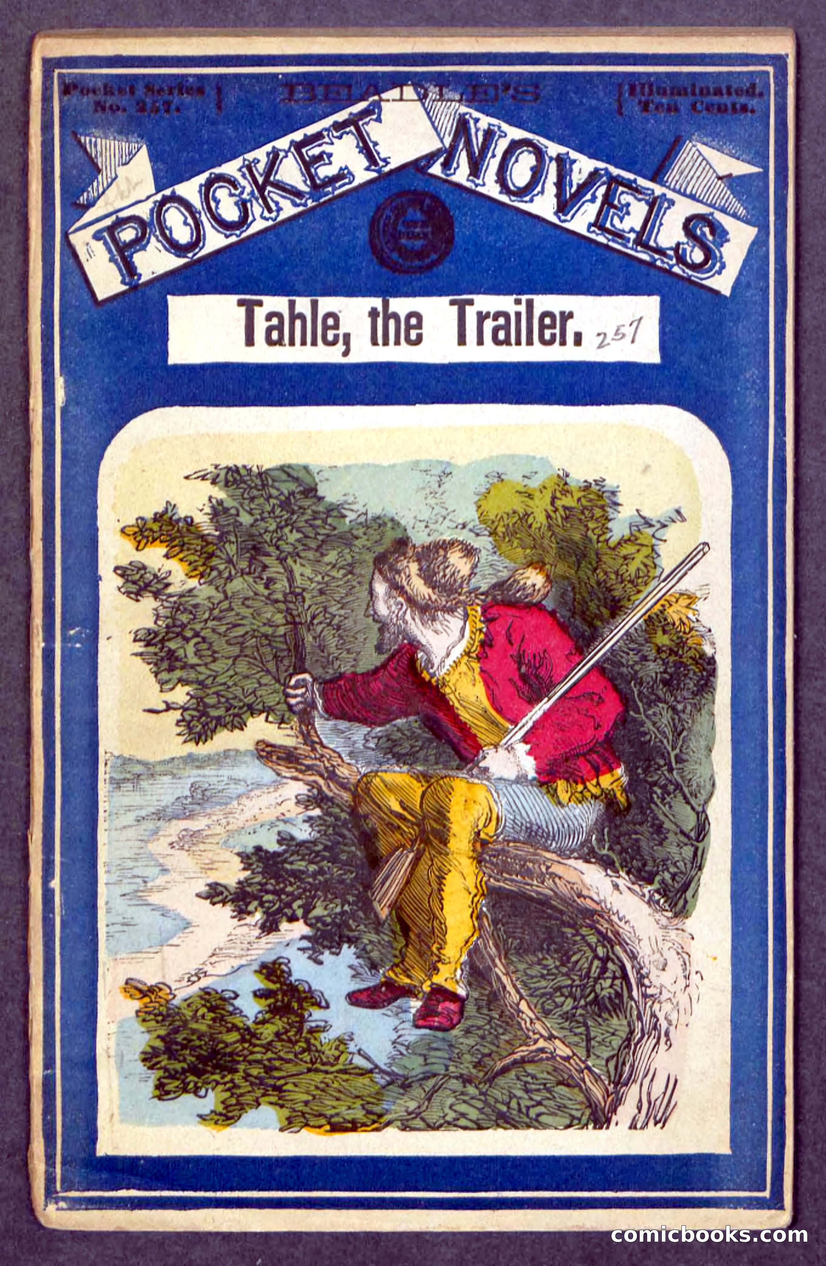 Beadle's Pocket Novels No. 257: Table, the Trailer — page 1 of 100