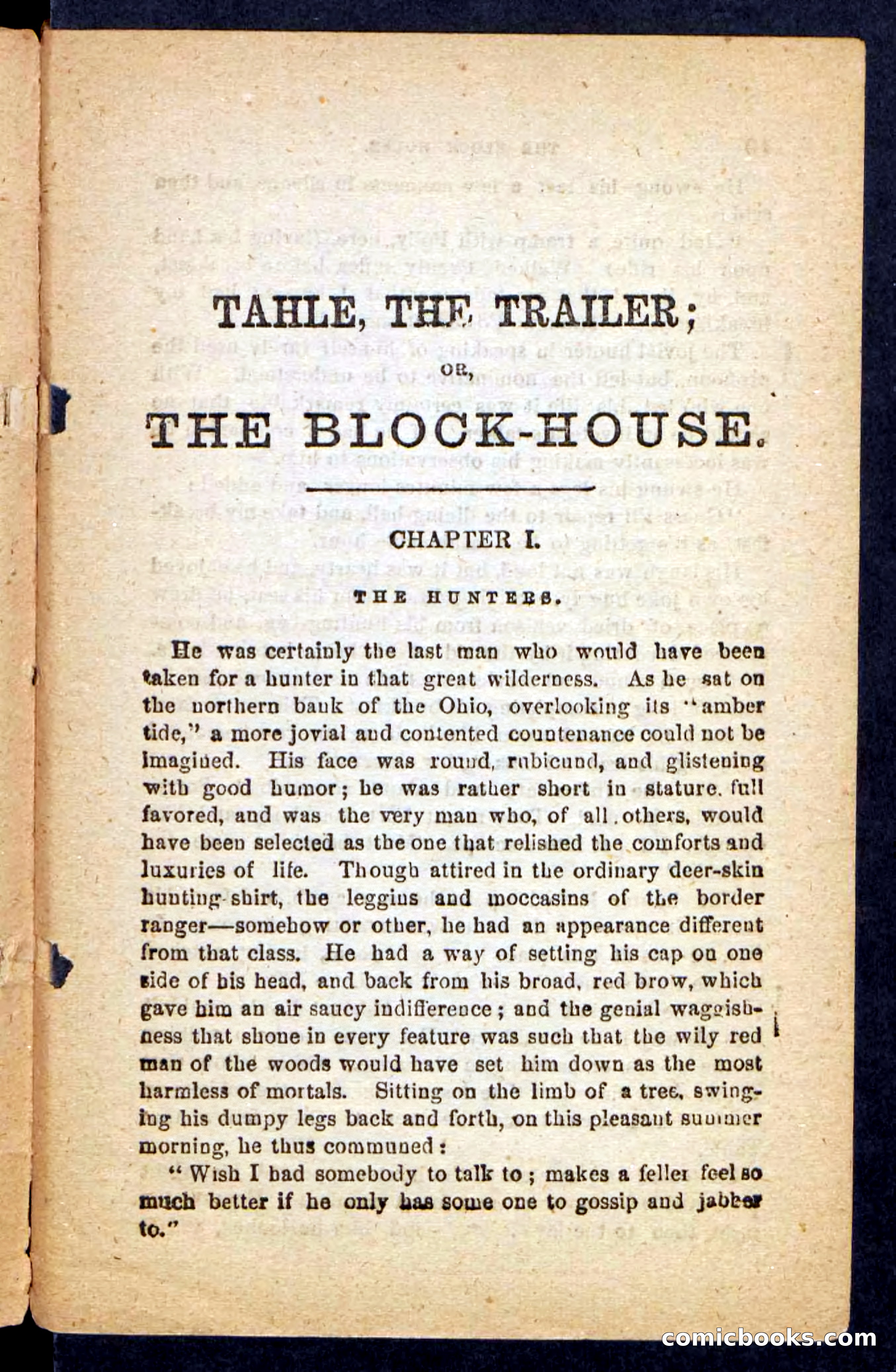 Beadle's Pocket Novels No. 257: Table, the Trailer — page 5 of 100