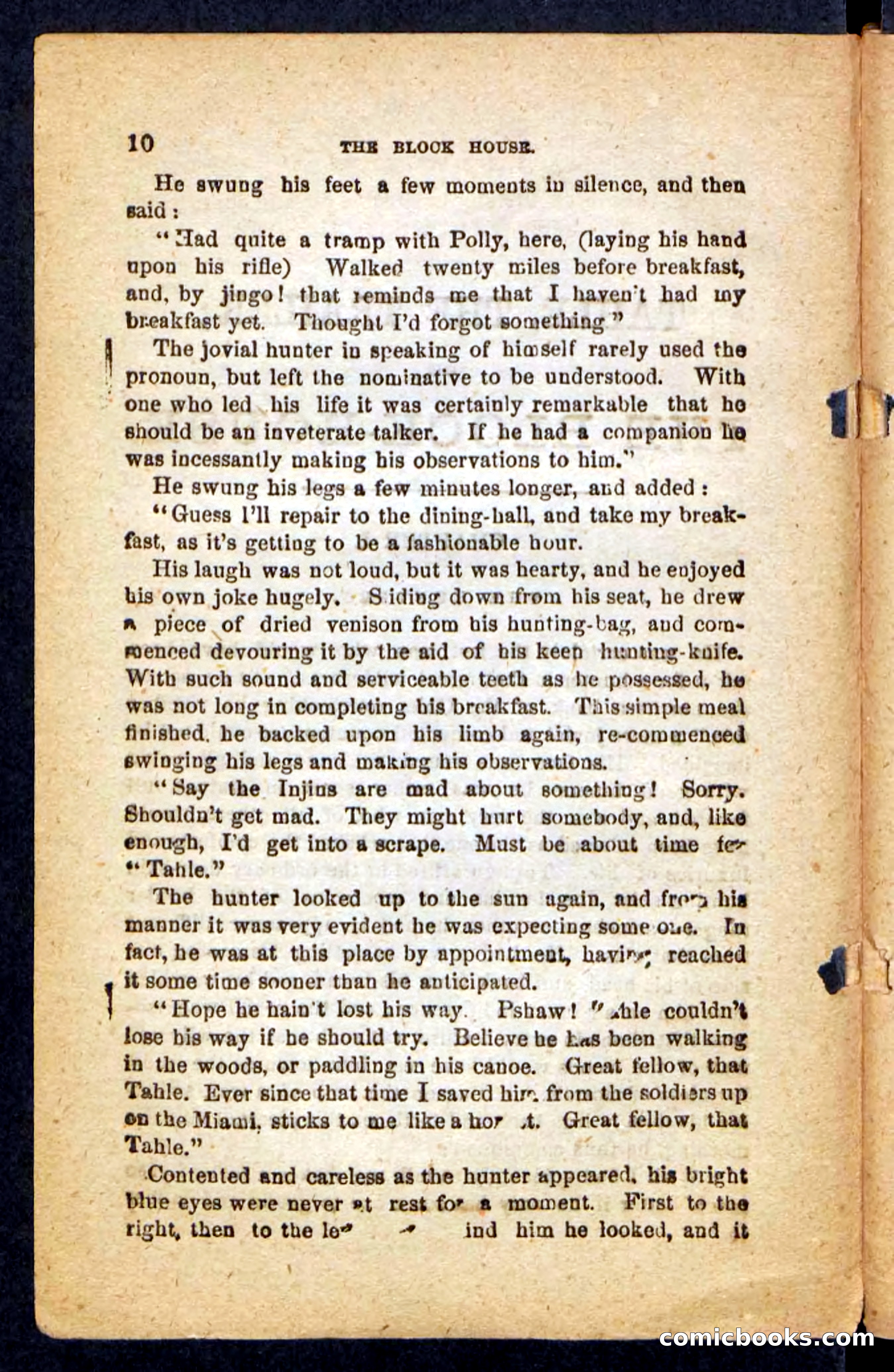 Beadle's Pocket Novels No. 257: Table, the Trailer — page 6 of 100