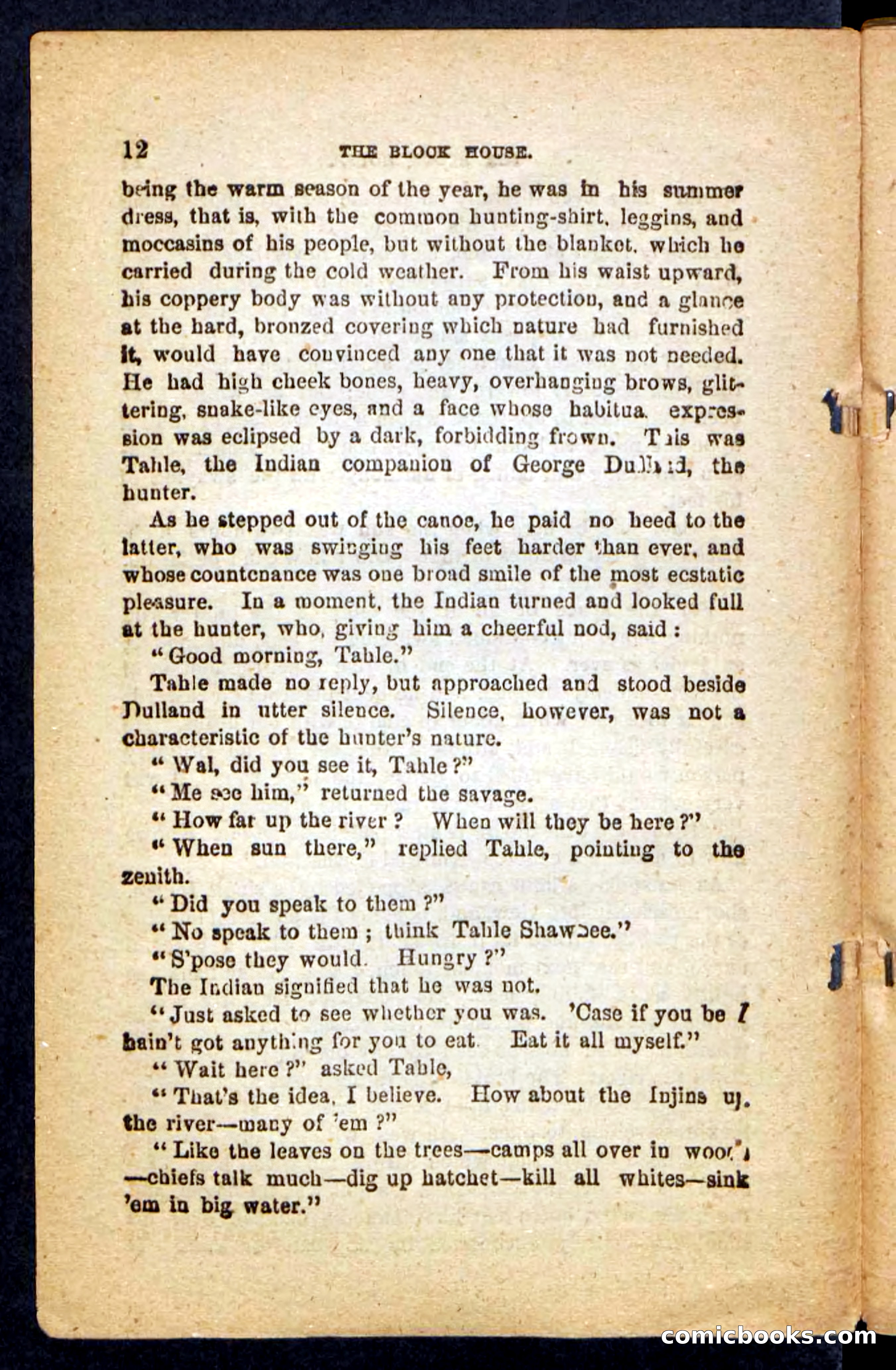 Beadle's Pocket Novels No. 257: Table, the Trailer — page 8 of 100