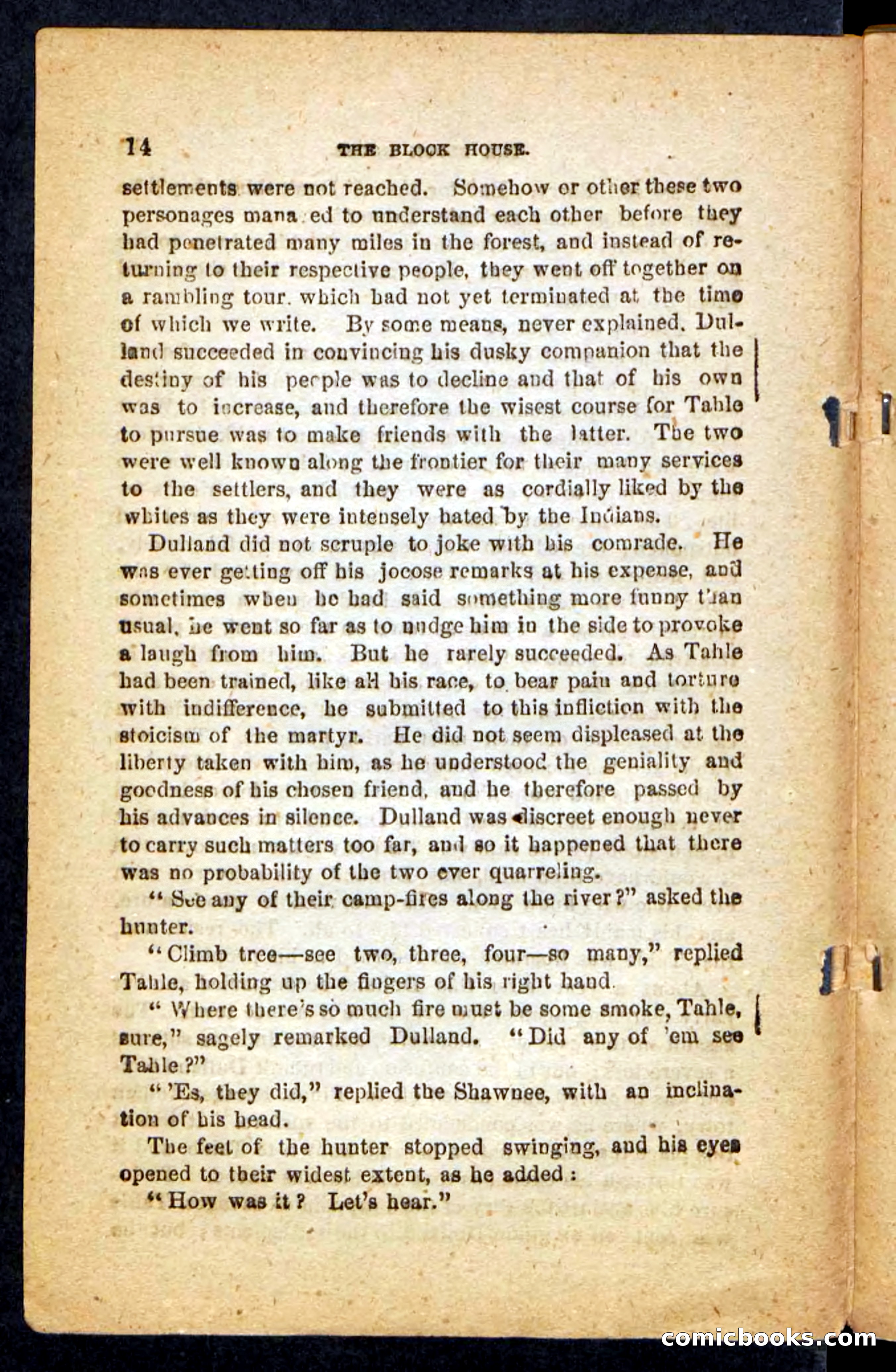 Beadle's Pocket Novels No. 257: Table, the Trailer — page 10 of 100
