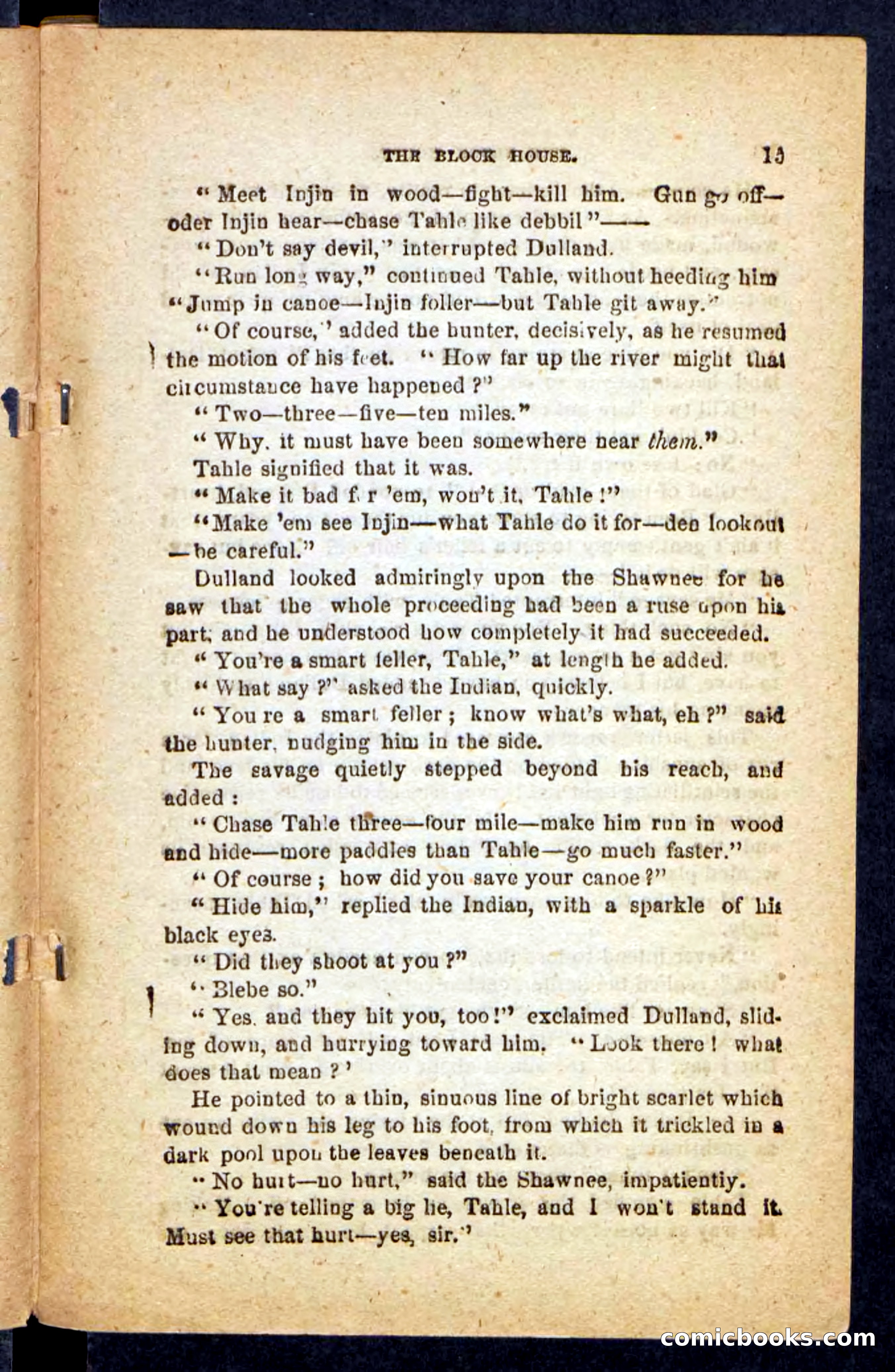 Beadle's Pocket Novels No. 257: Table, the Trailer — page 11 of 100