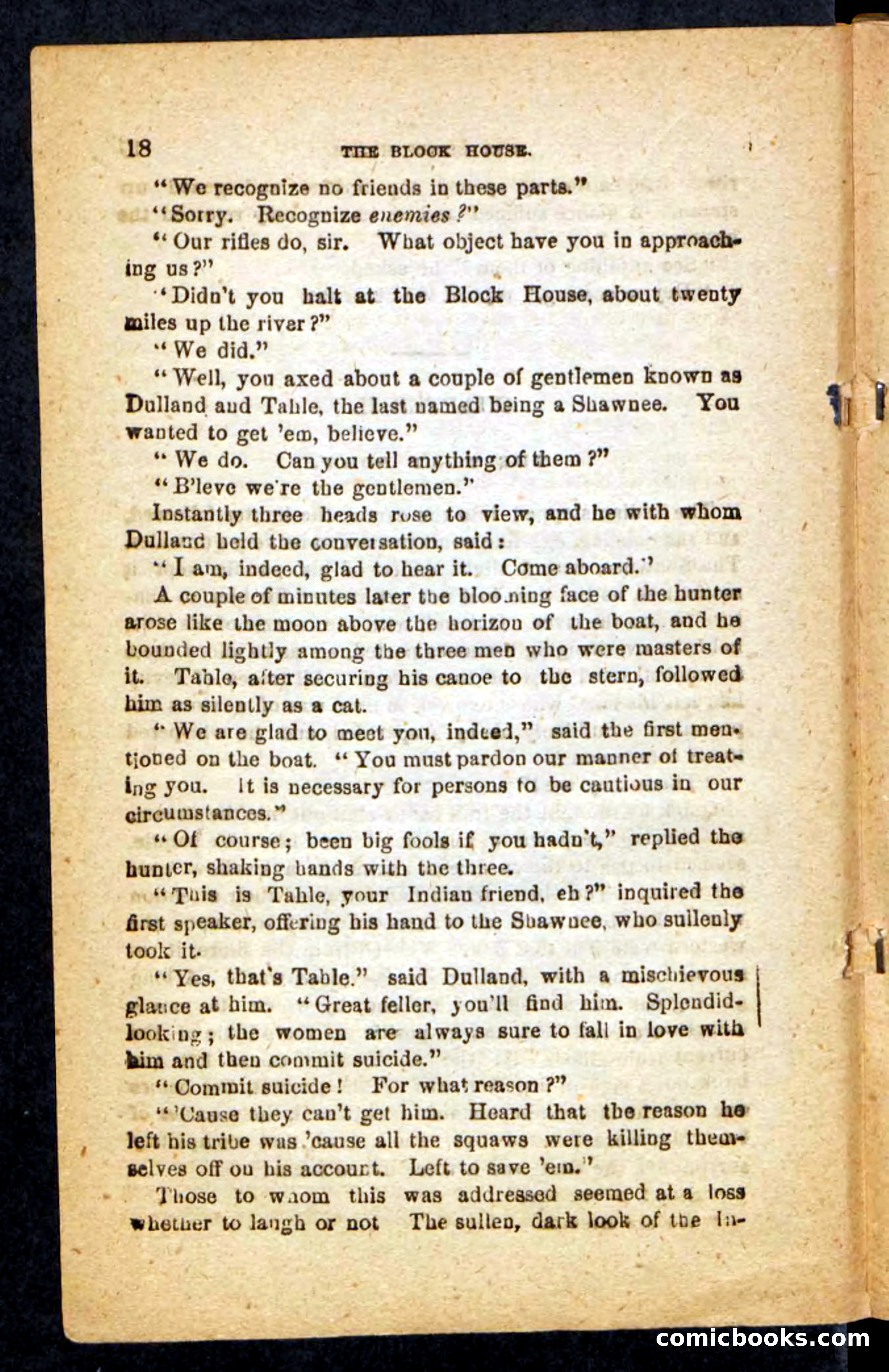 Beadle's Pocket Novels No. 257: Table, the Trailer — page 14 of 100