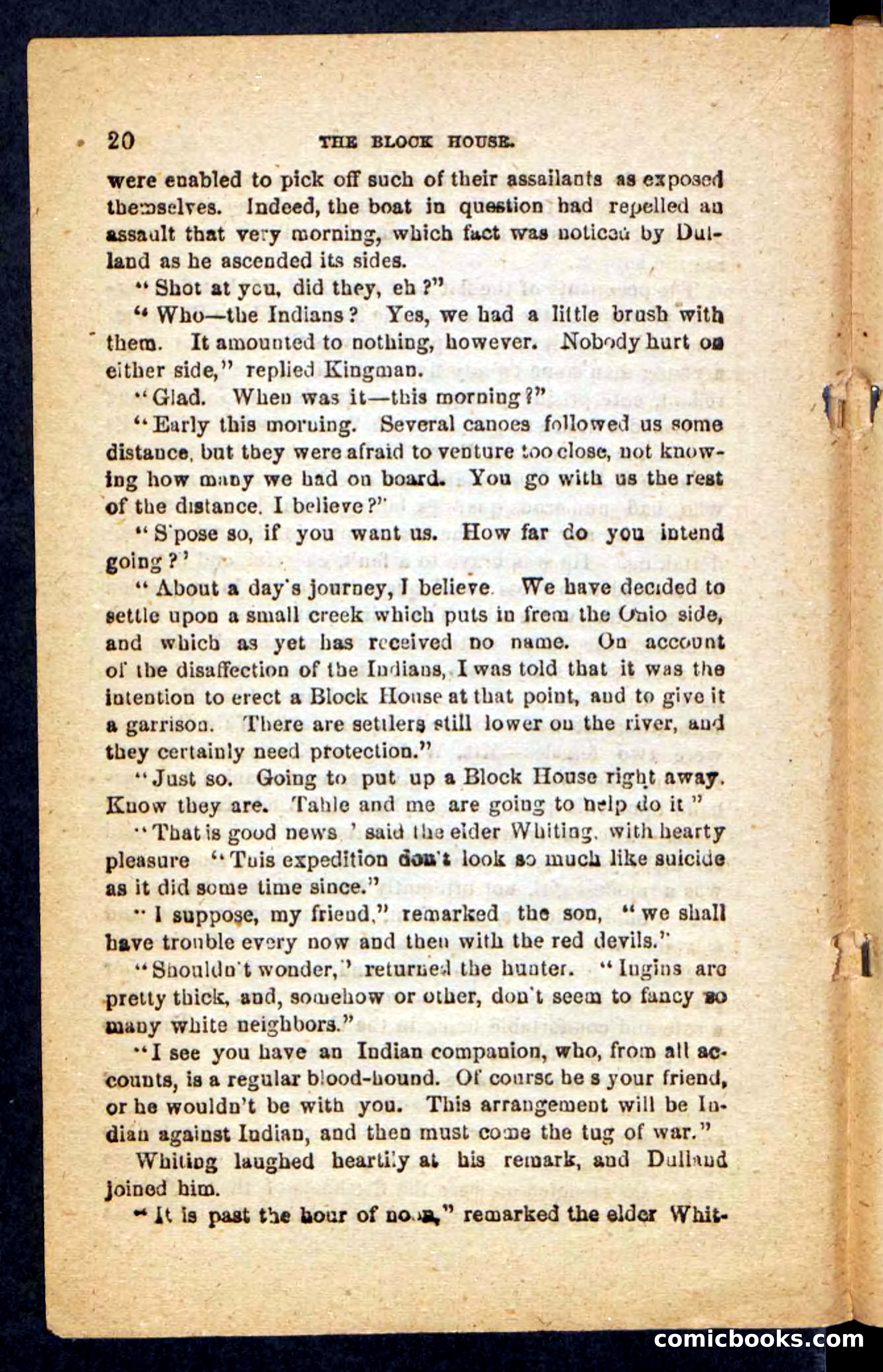 Beadle's Pocket Novels No. 257: Table, the Trailer — page 16 of 100