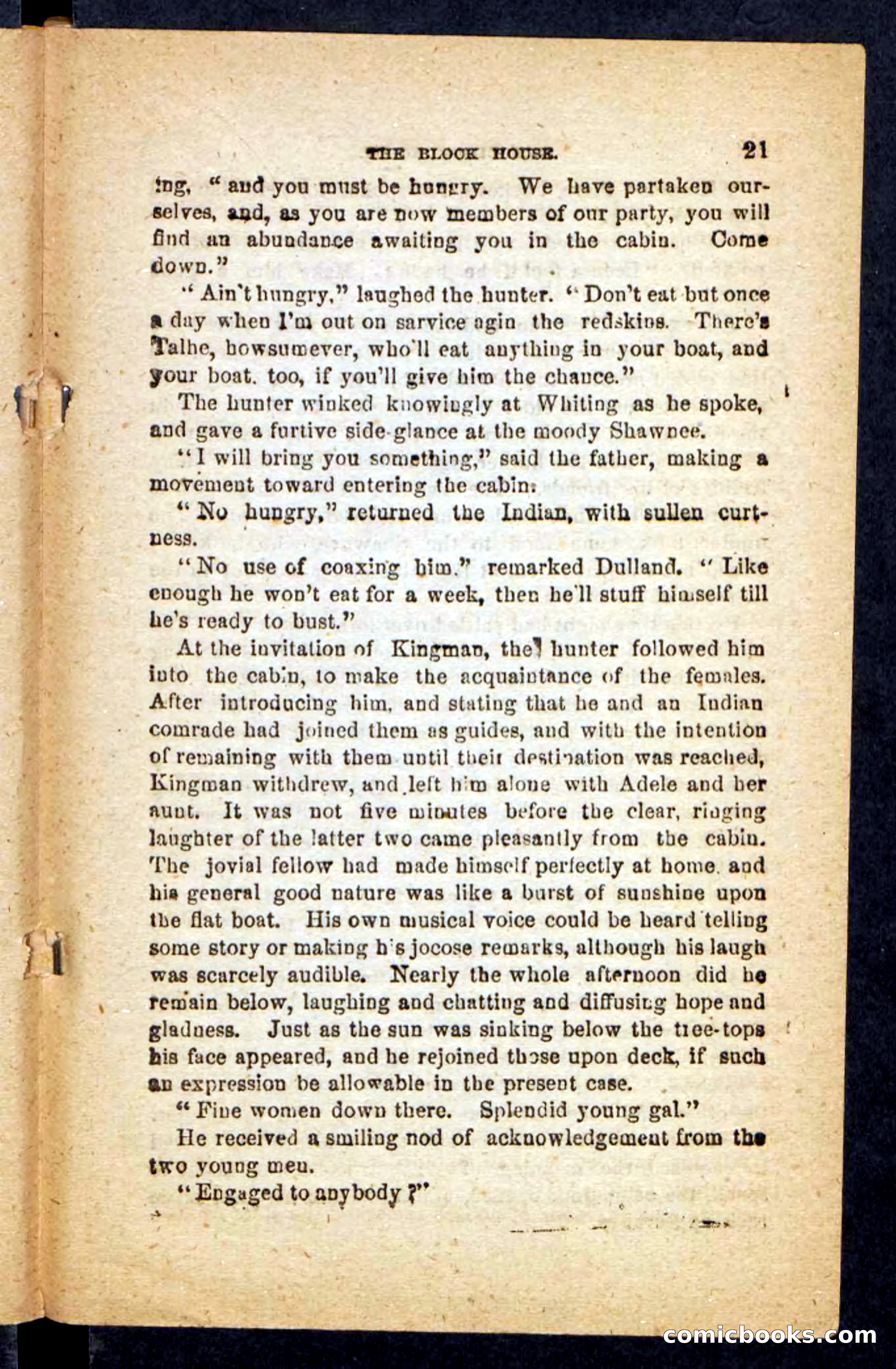 Beadle's Pocket Novels No. 257: Table, the Trailer — page 17 of 100