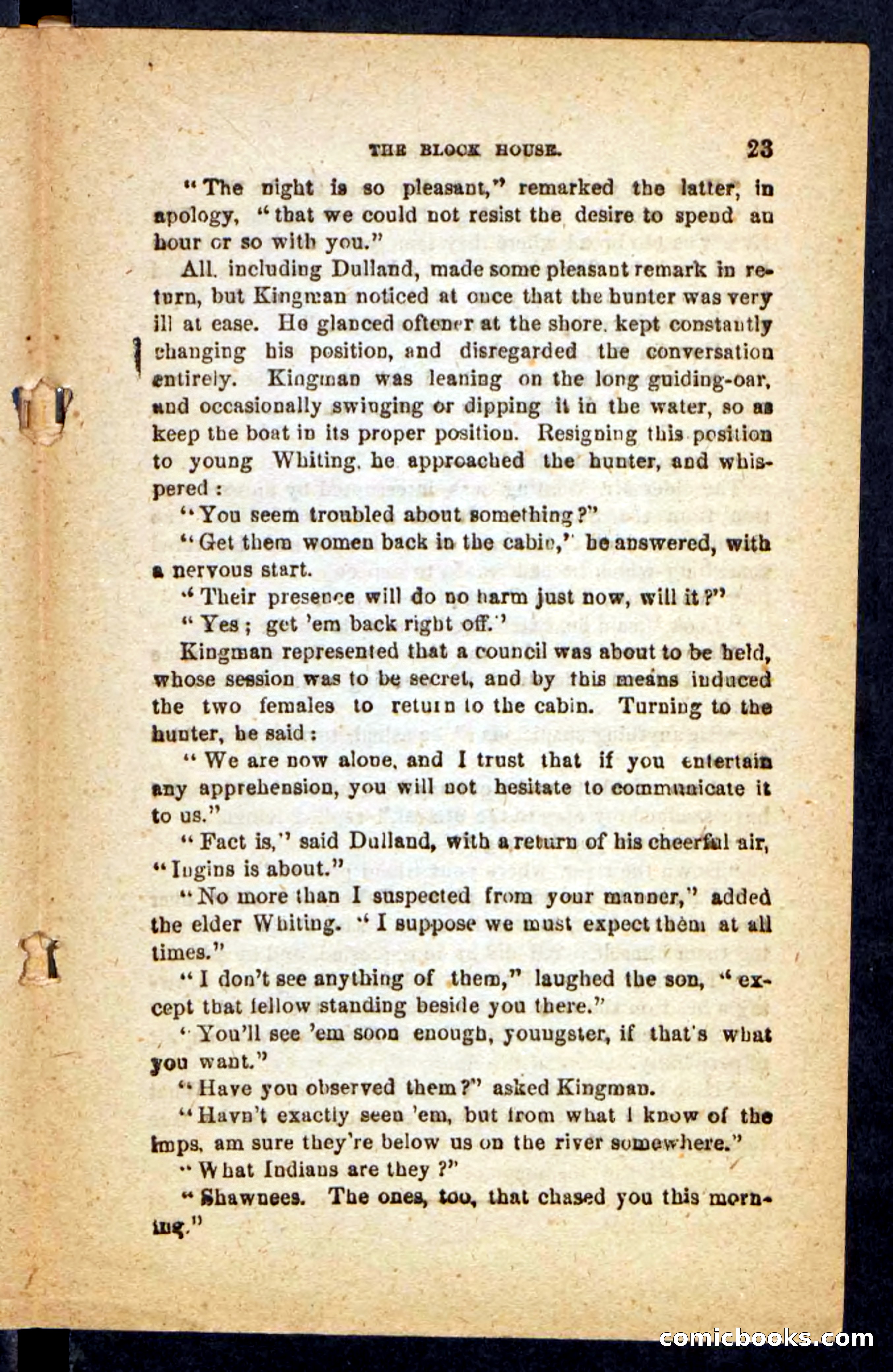 Beadle's Pocket Novels No. 257: Table, the Trailer — page 19 of 100