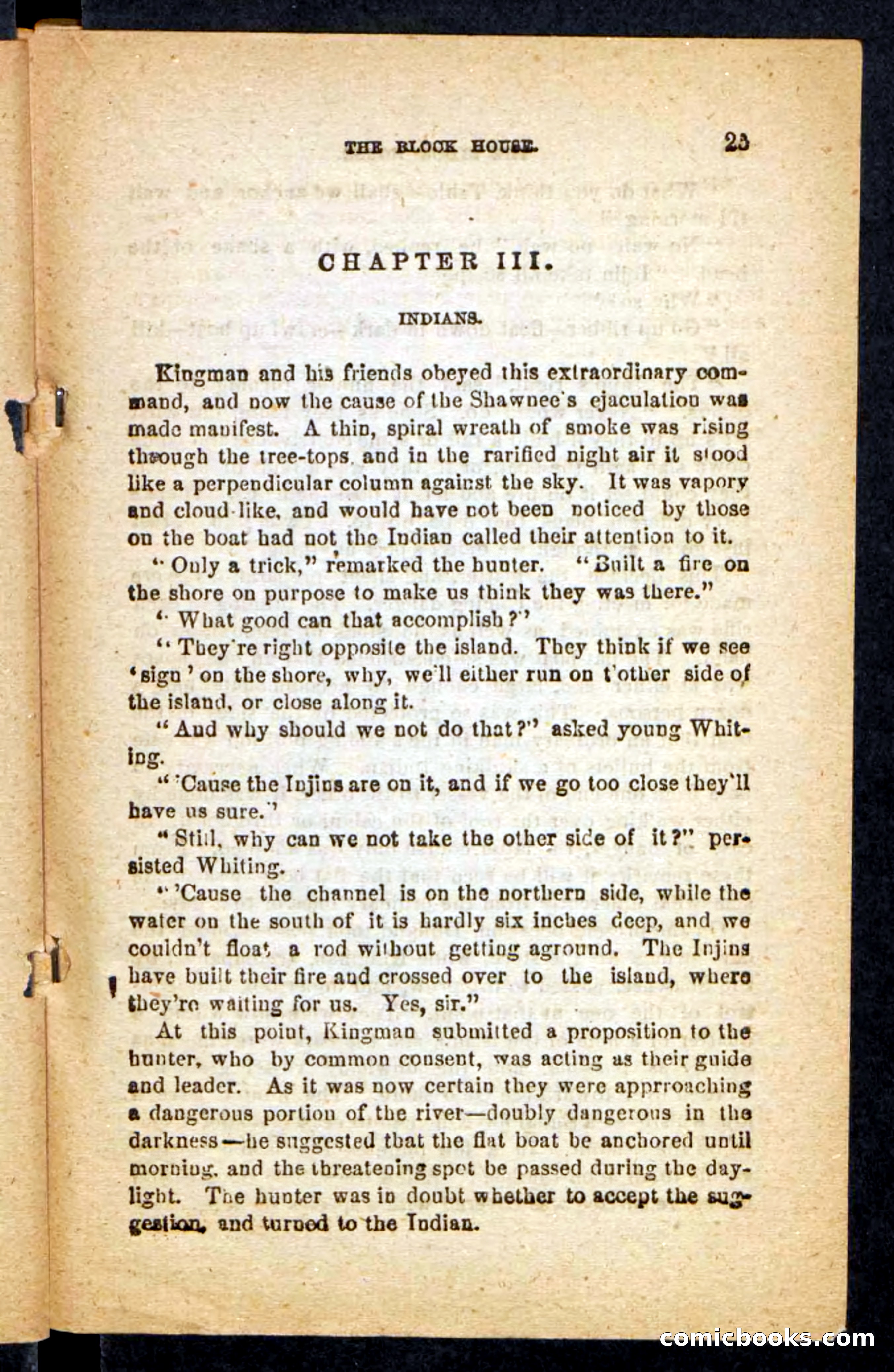 Beadle's Pocket Novels No. 257: Table, the Trailer — page 21 of 100