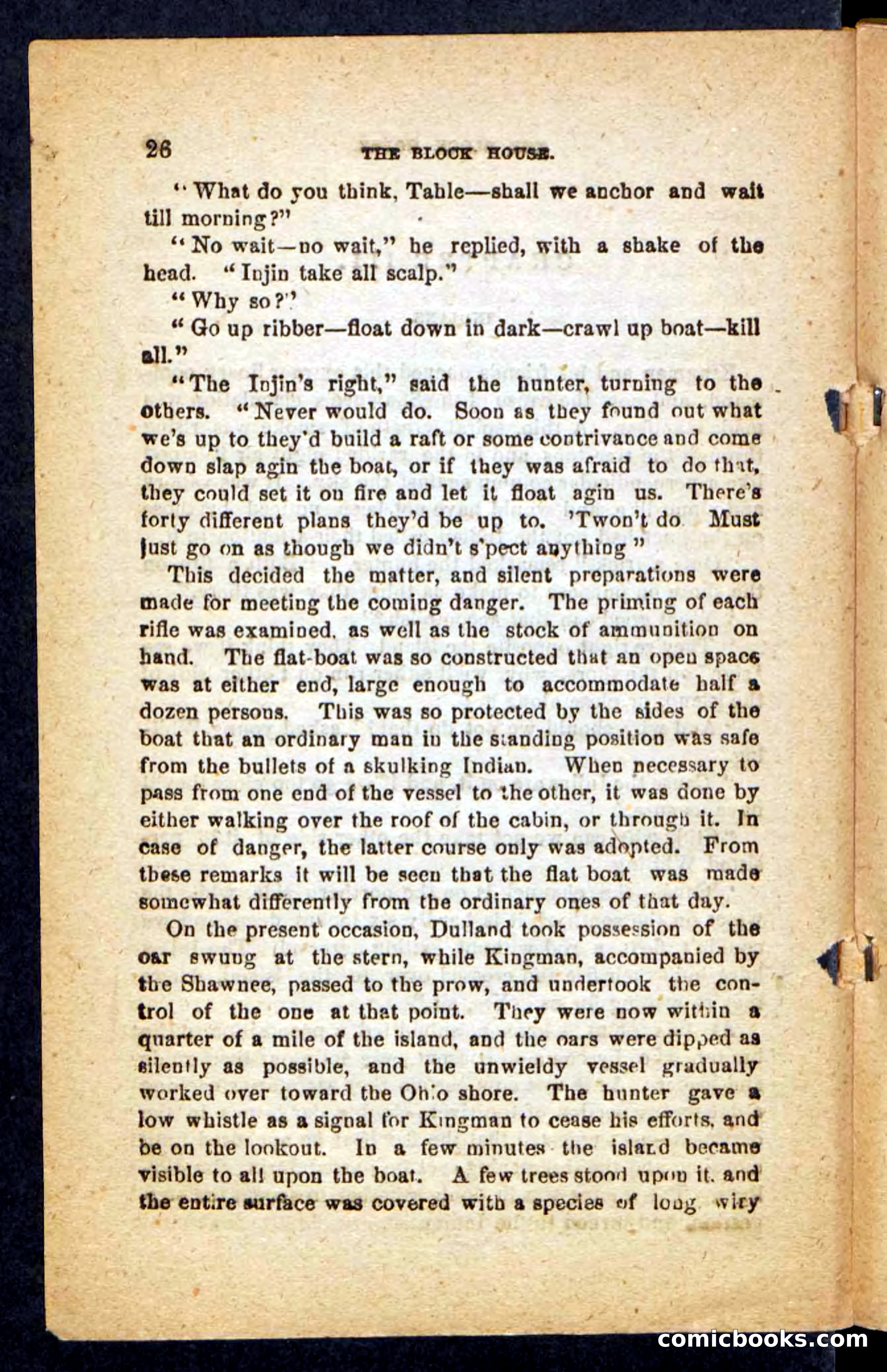 Beadle's Pocket Novels No. 257: Table, the Trailer — page 22 of 100