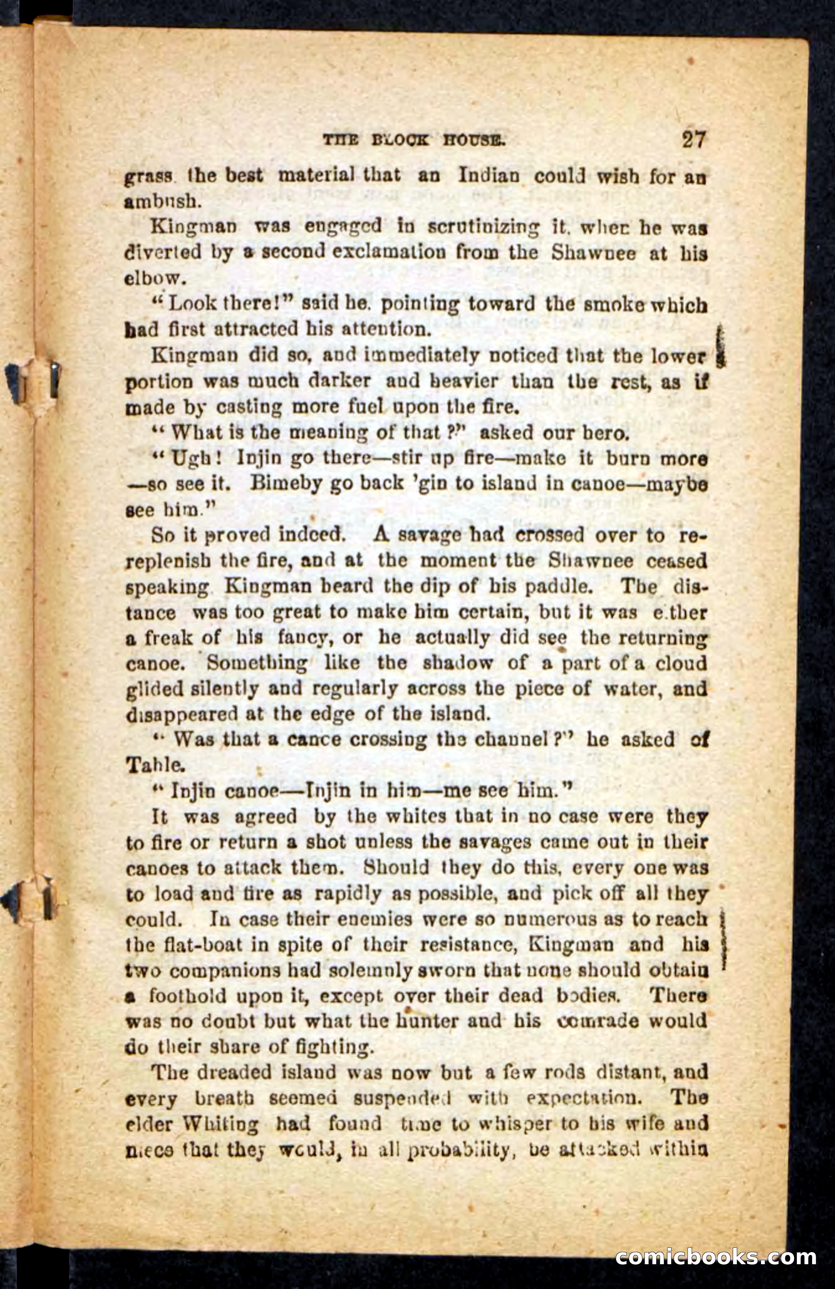 Beadle's Pocket Novels No. 257: Table, the Trailer — page 23 of 100