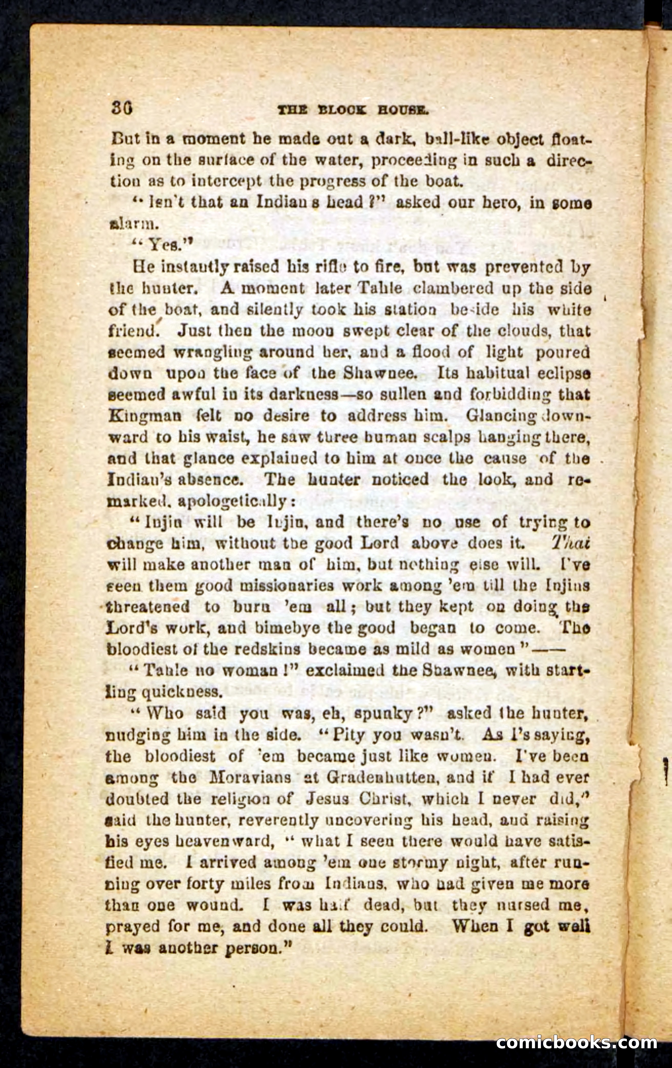 Beadle's Pocket Novels No. 257: Table, the Trailer — page 32 of 100