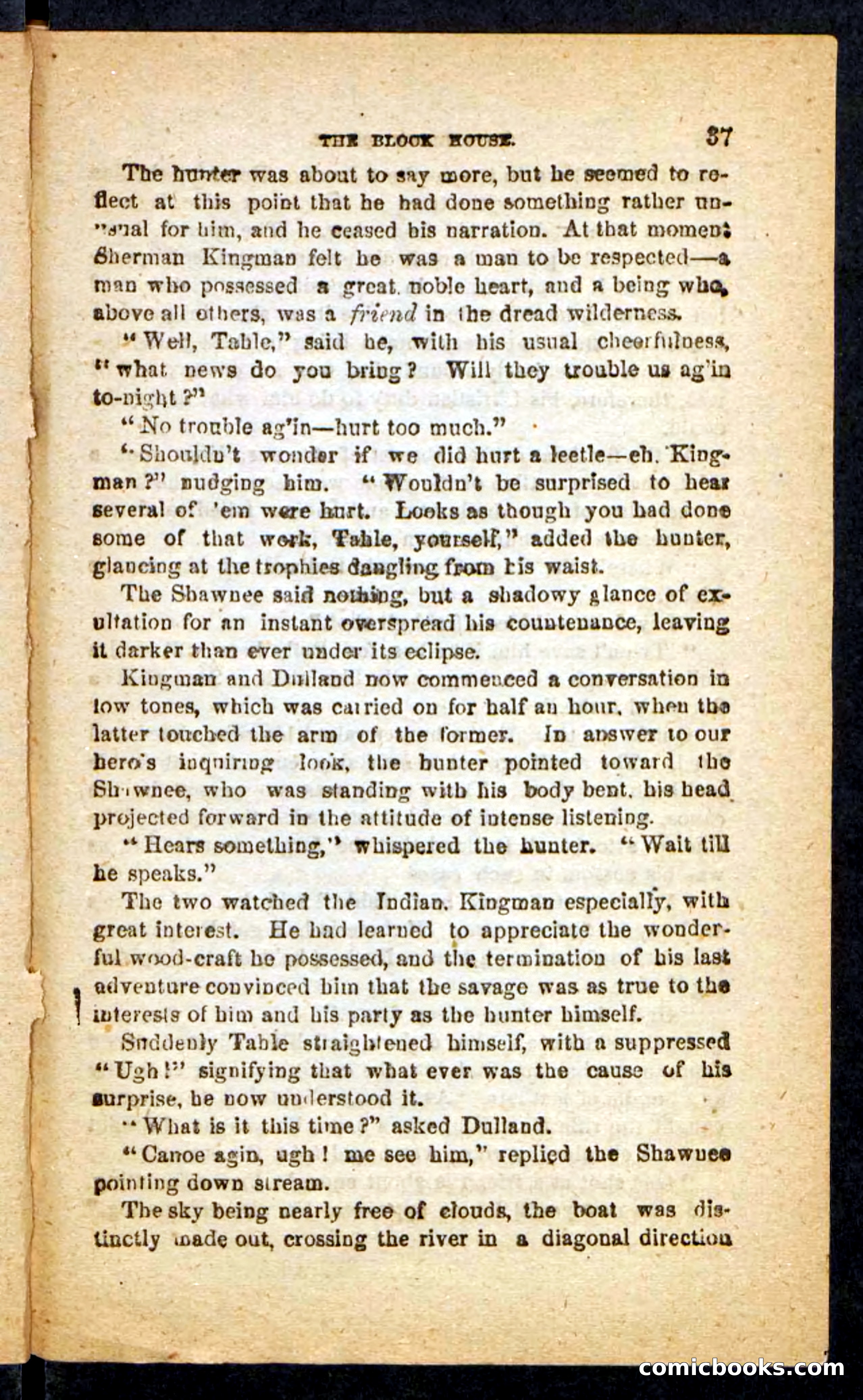 Beadle's Pocket Novels No. 257: Table, the Trailer — page 33 of 100