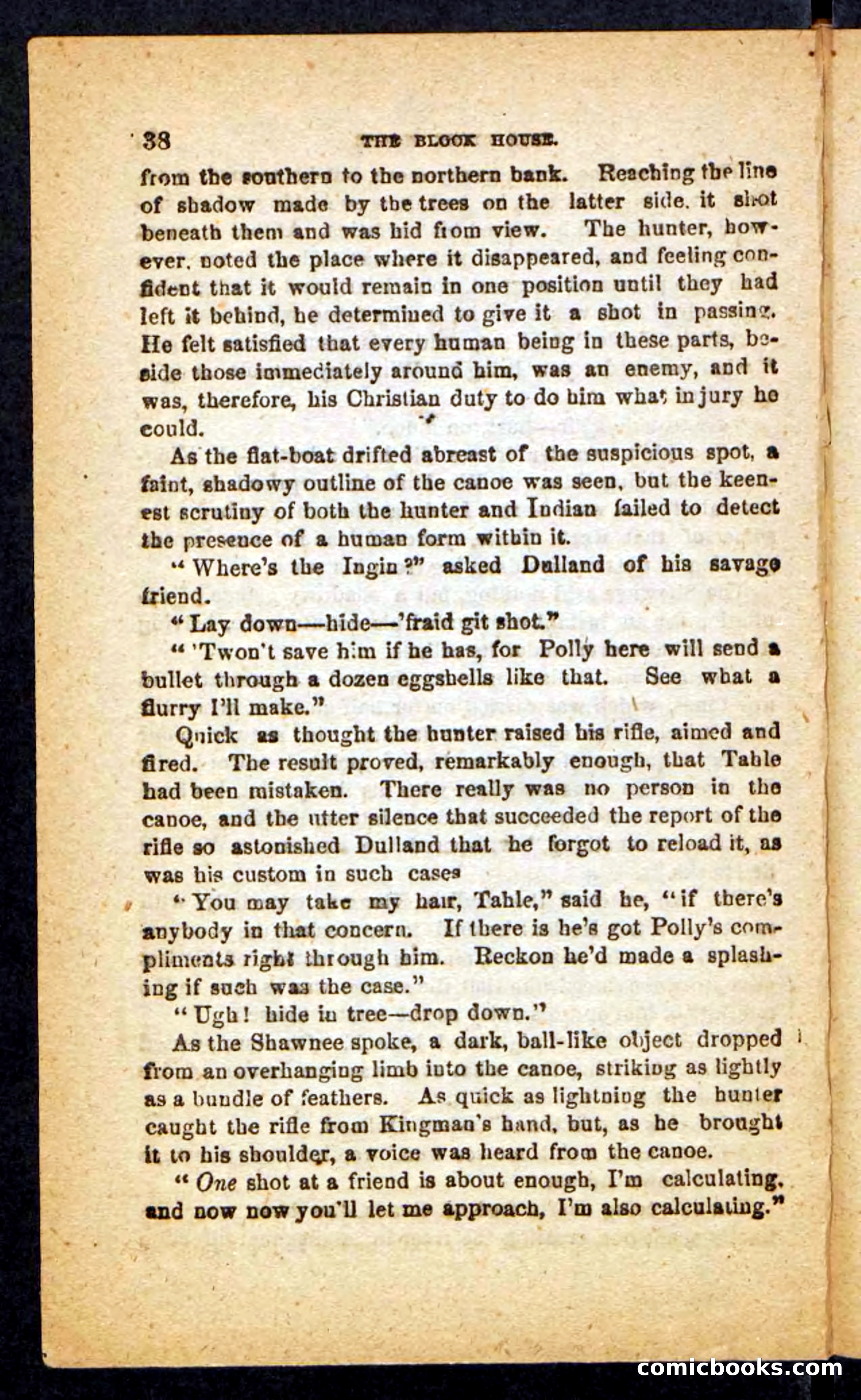 Beadle's Pocket Novels No. 257: Table, the Trailer — page 34 of 100