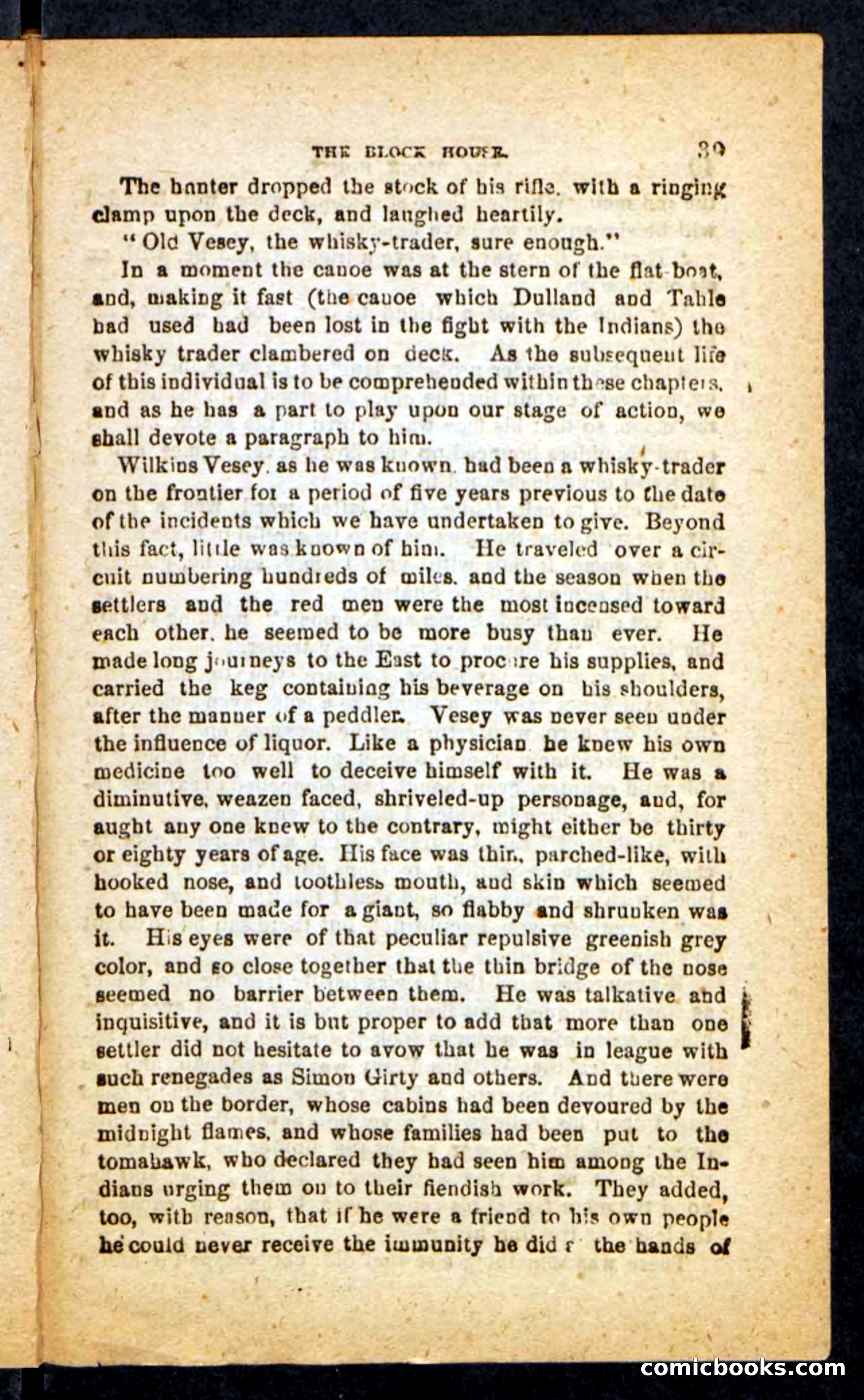 Beadle's Pocket Novels No. 257: Table, the Trailer — page 35 of 100