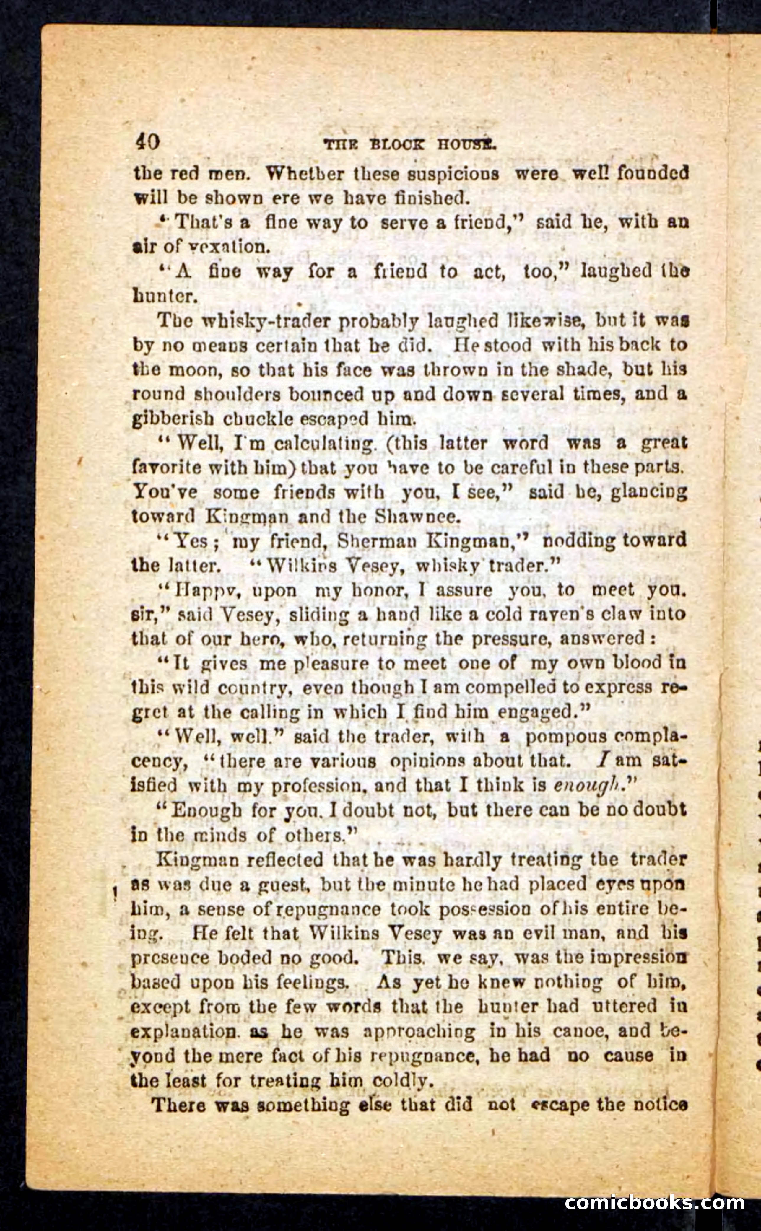 Beadle's Pocket Novels No. 257: Table, the Trailer — page 36 of 100