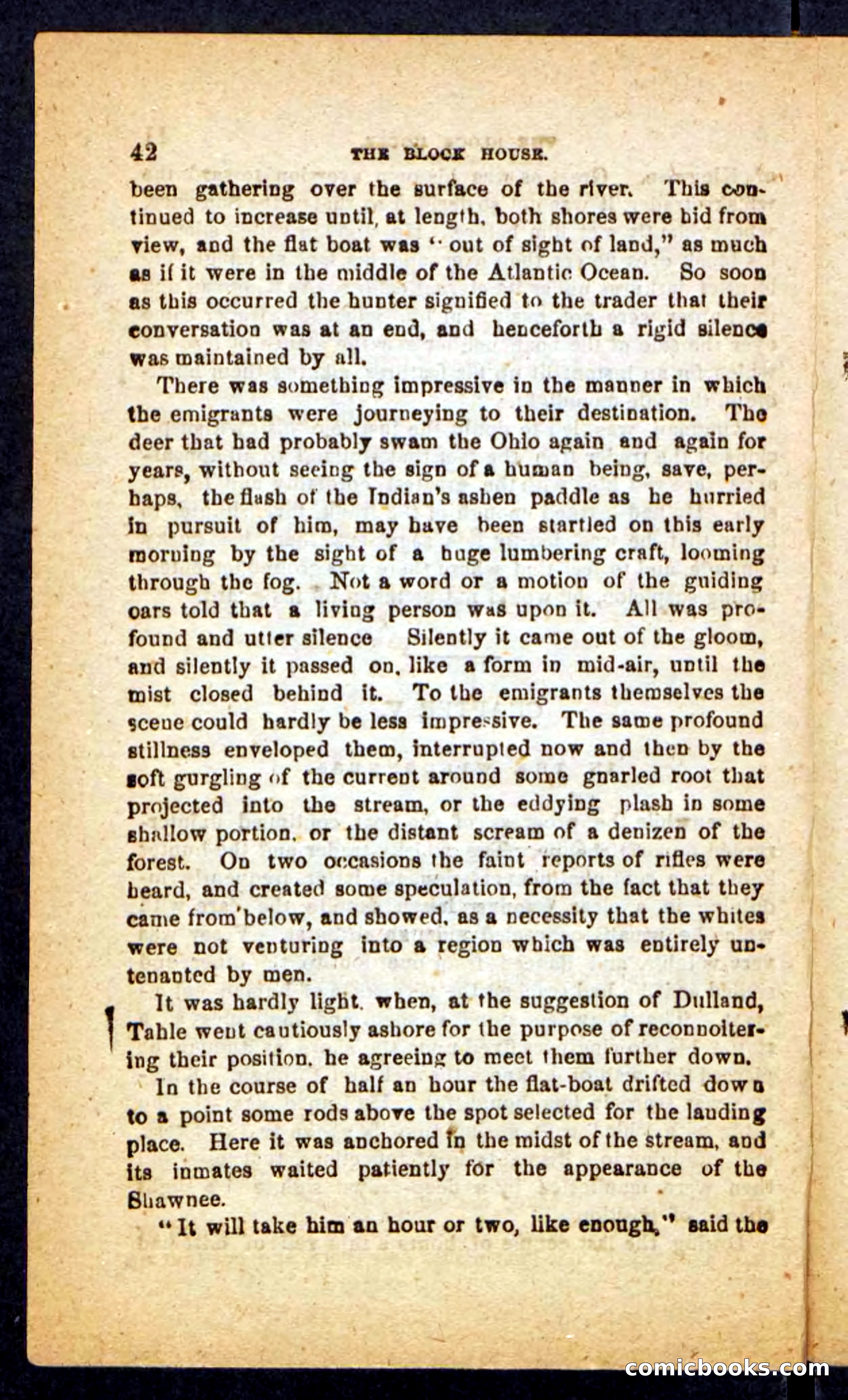 Beadle's Pocket Novels No. 257: Table, the Trailer — page 38 of 100