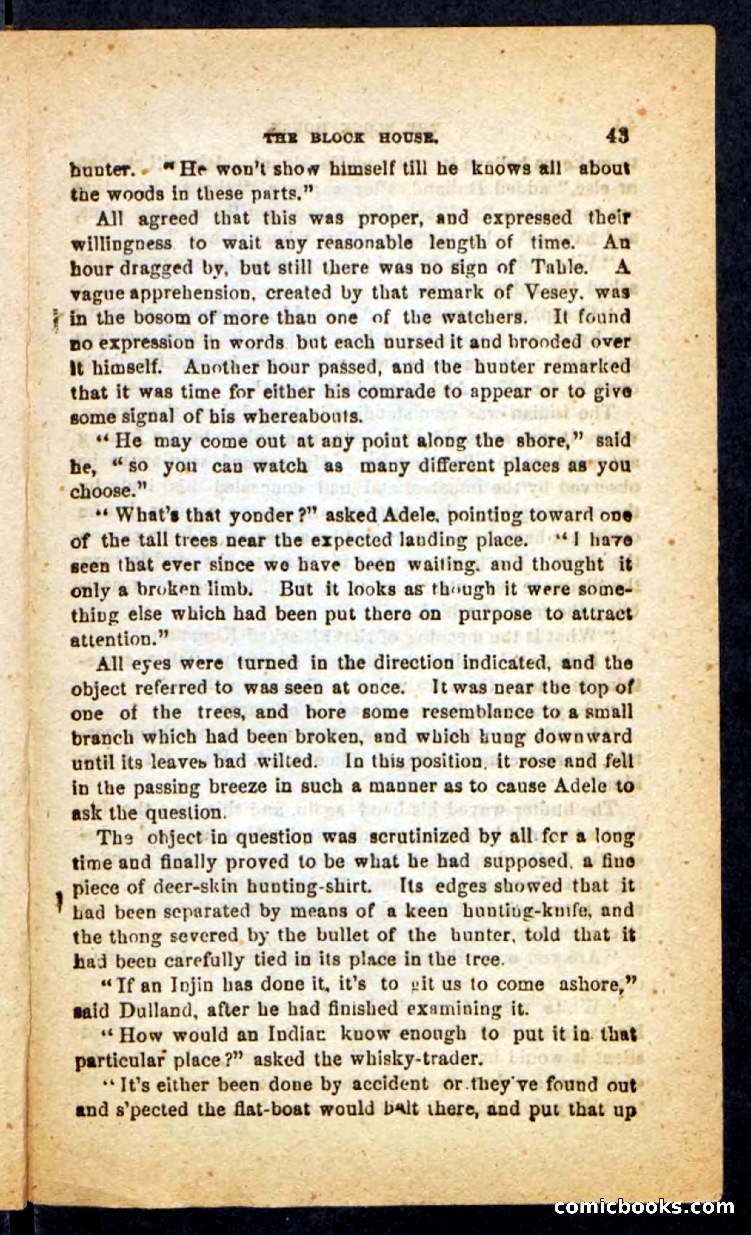 Beadle's Pocket Novels No. 257: Table, the Trailer — page 39 of 100