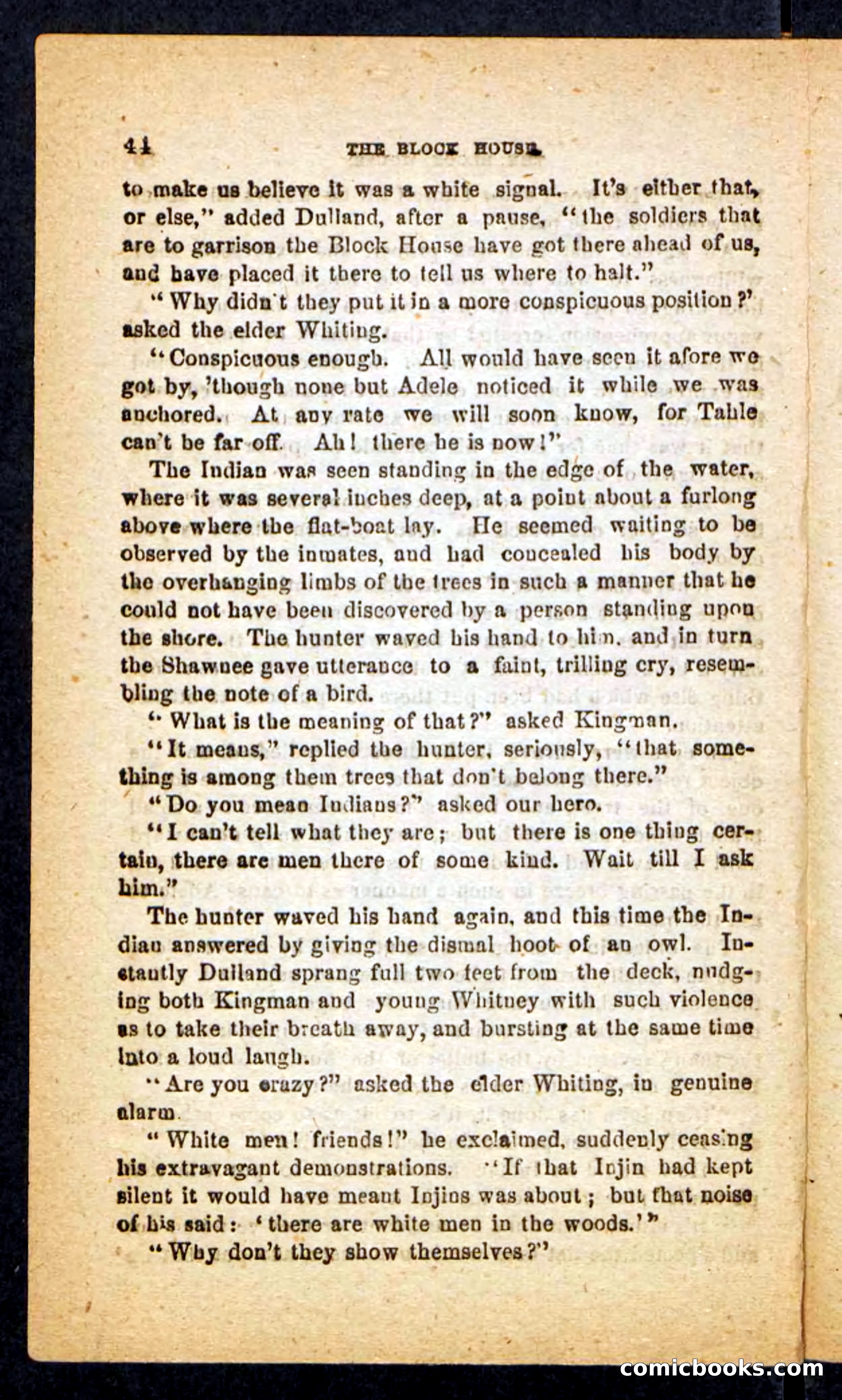 Beadle's Pocket Novels No. 257: Table, the Trailer — page 40 of 100