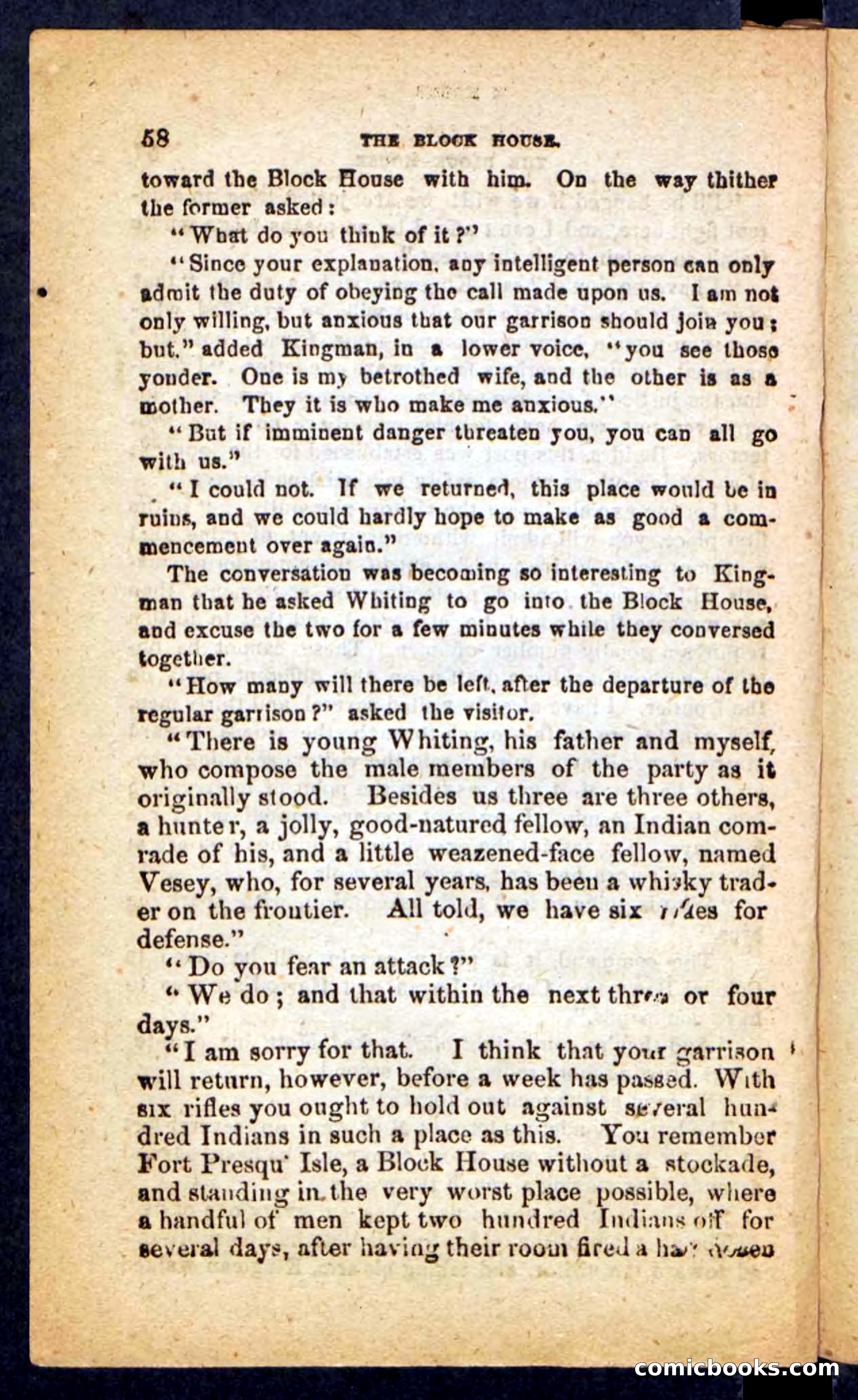 Beadle's Pocket Novels No. 257: Table, the Trailer — page 54 of 100