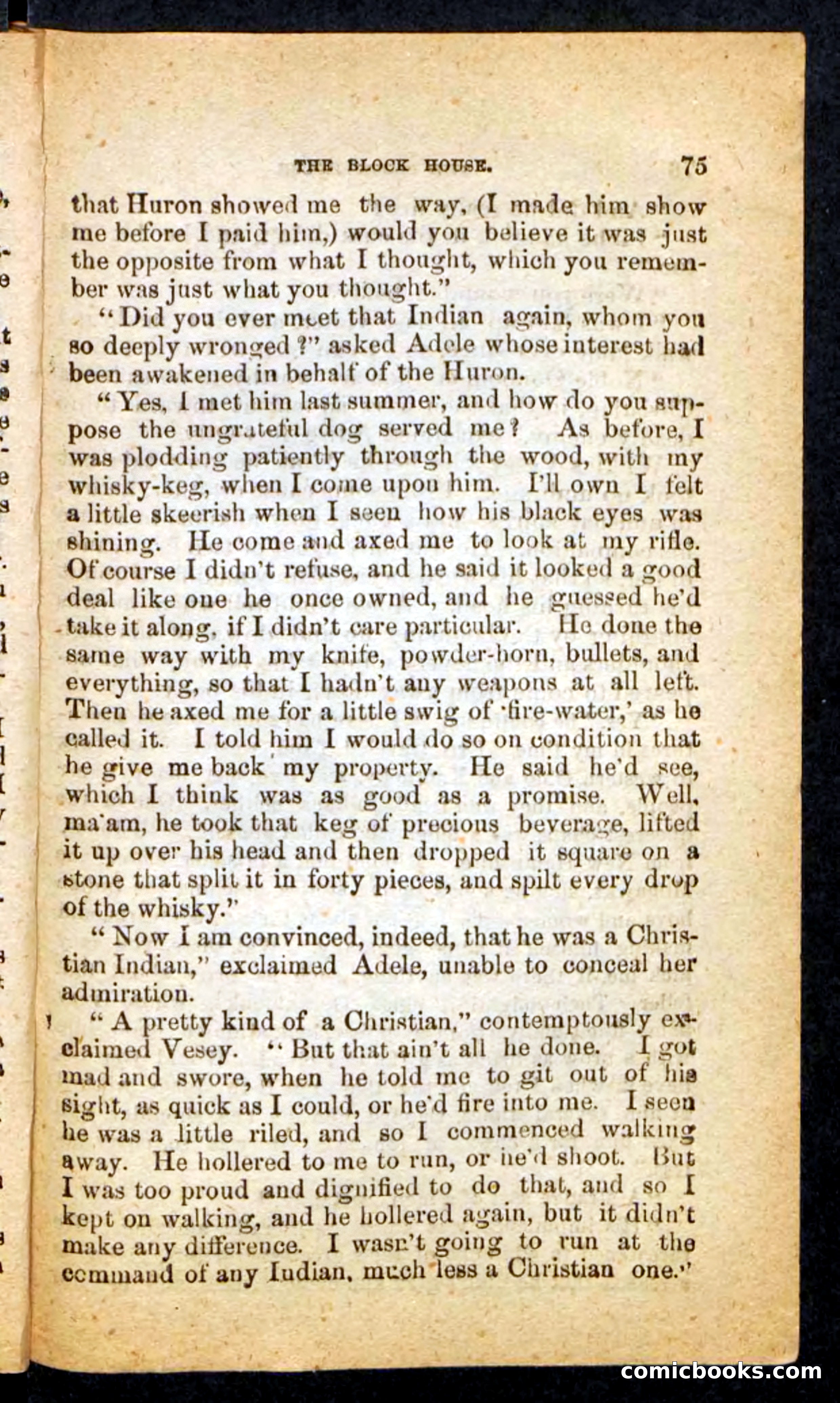 Beadle's Pocket Novels No. 257: Table, the Trailer — page 71 of 100
