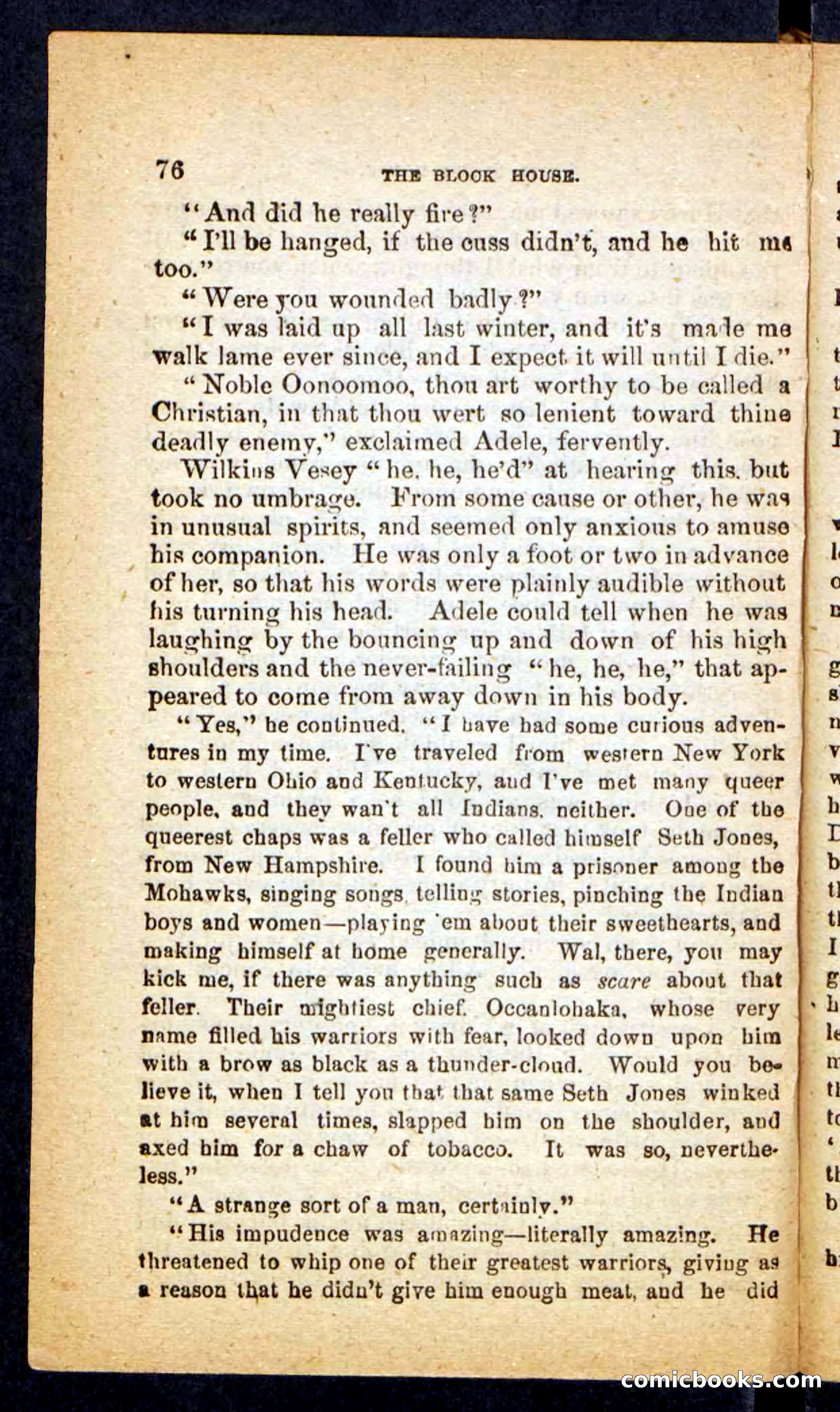 Beadle's Pocket Novels No. 257: Table, the Trailer — page 72 of 100