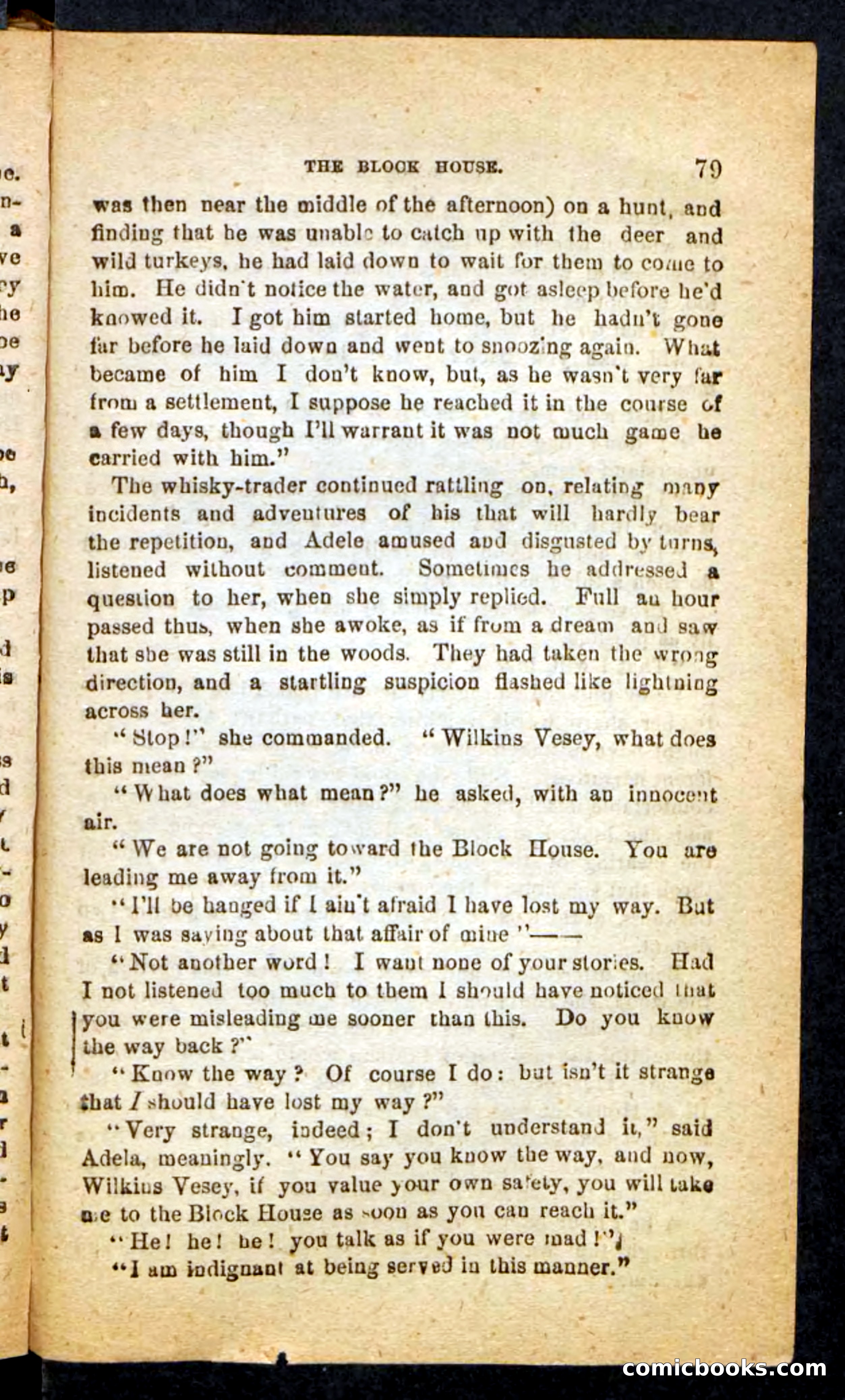 Beadle's Pocket Novels No. 257: Table, the Trailer — page 75 of 100