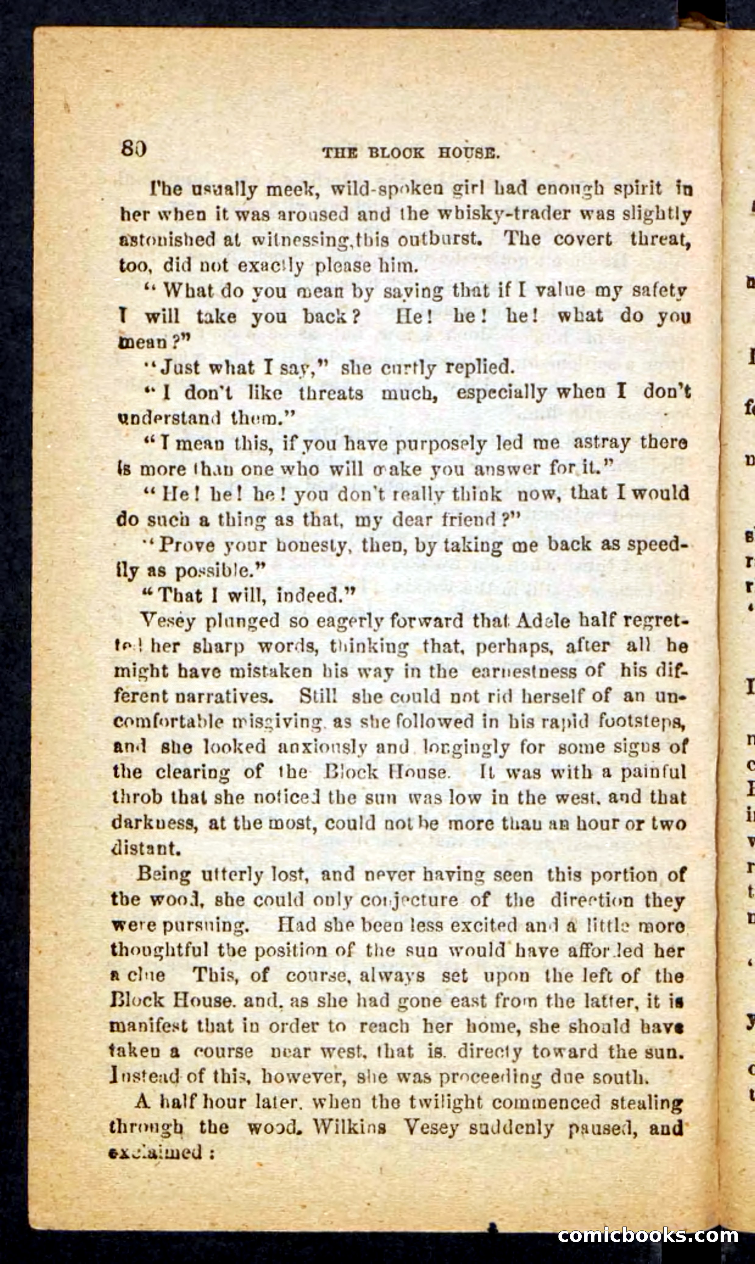 Beadle's Pocket Novels No. 257: Table, the Trailer — page 76 of 100