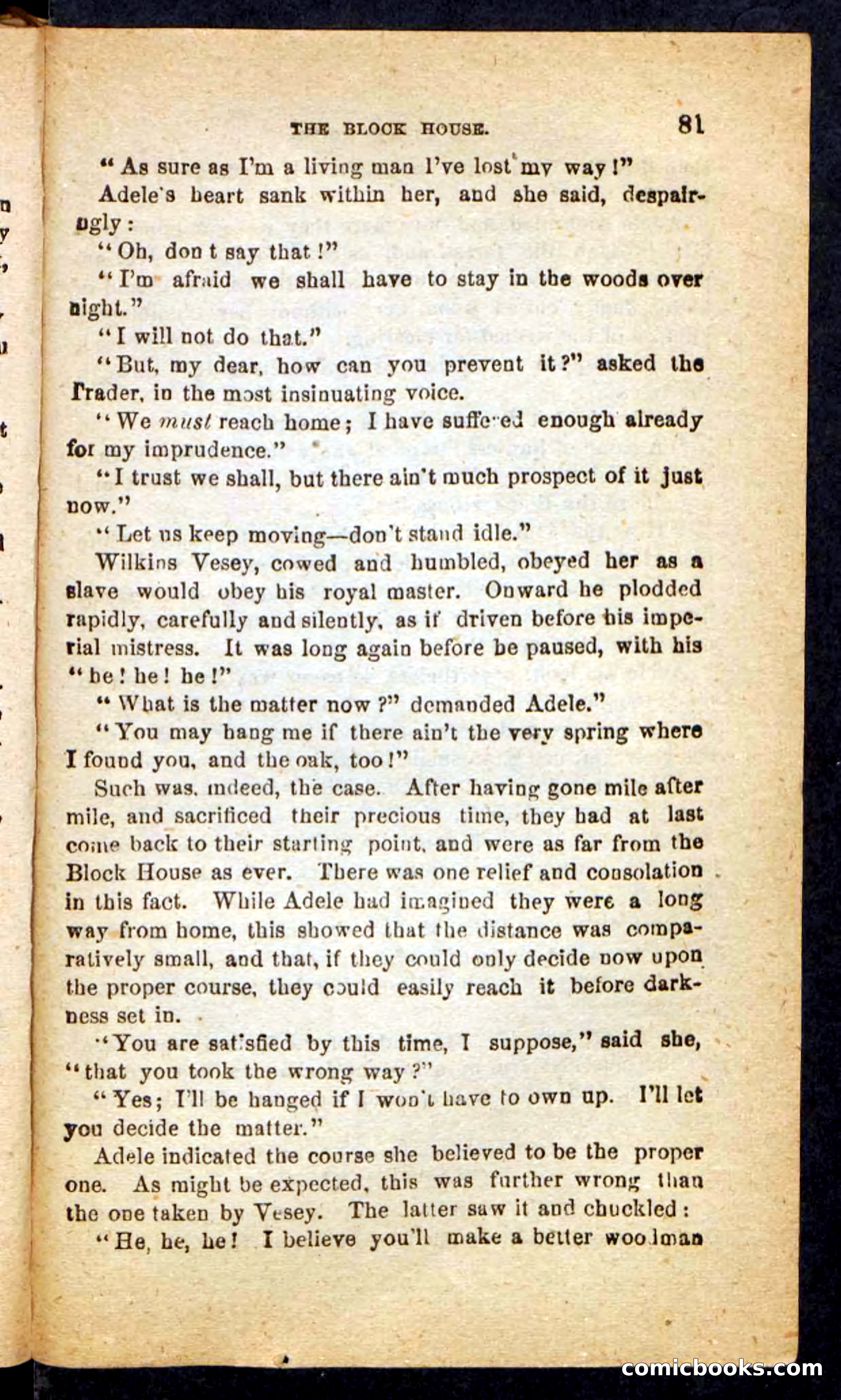 Beadle's Pocket Novels No. 257: Table, the Trailer — page 77 of 100