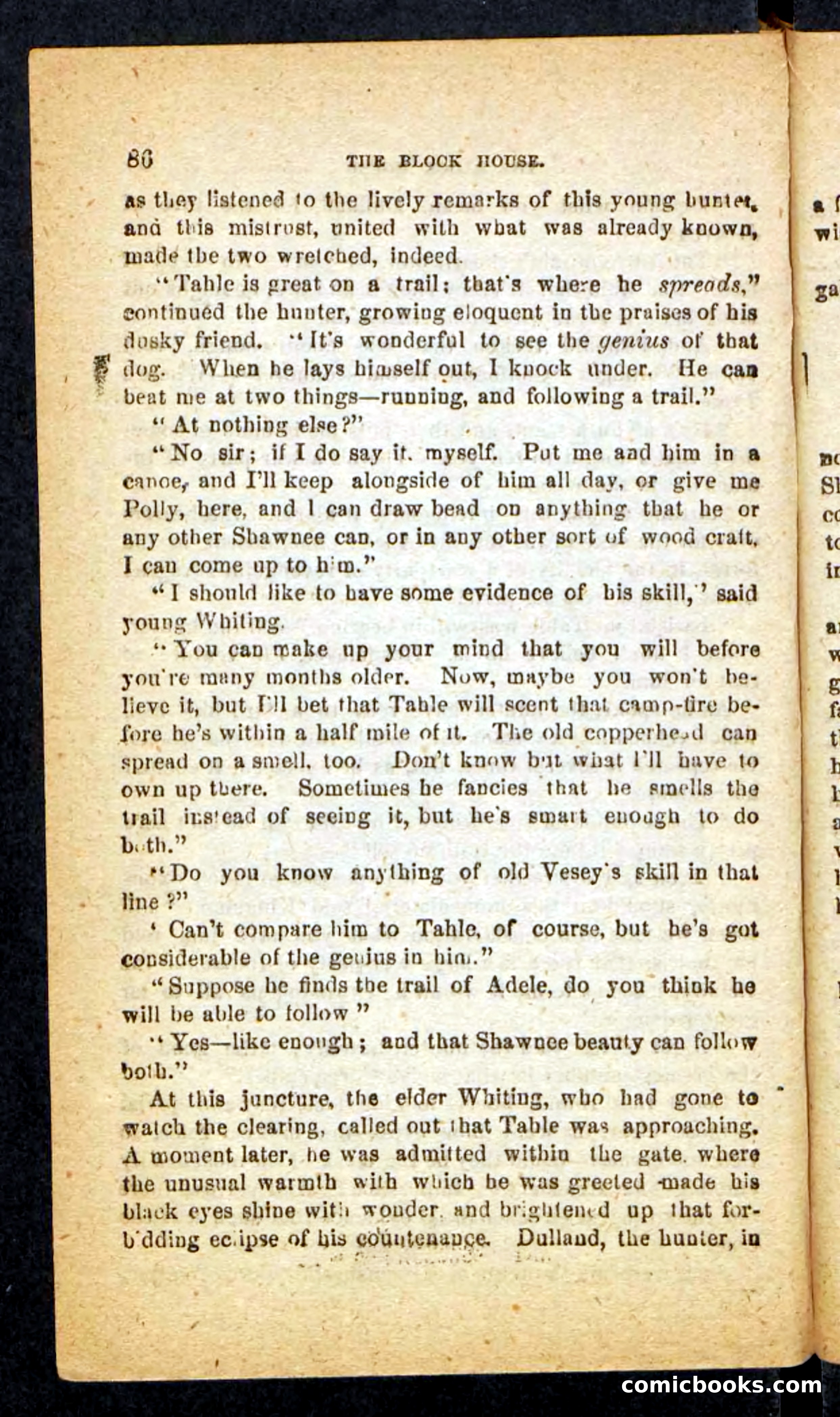 Beadle's Pocket Novels No. 257: Table, the Trailer — page 82 of 100