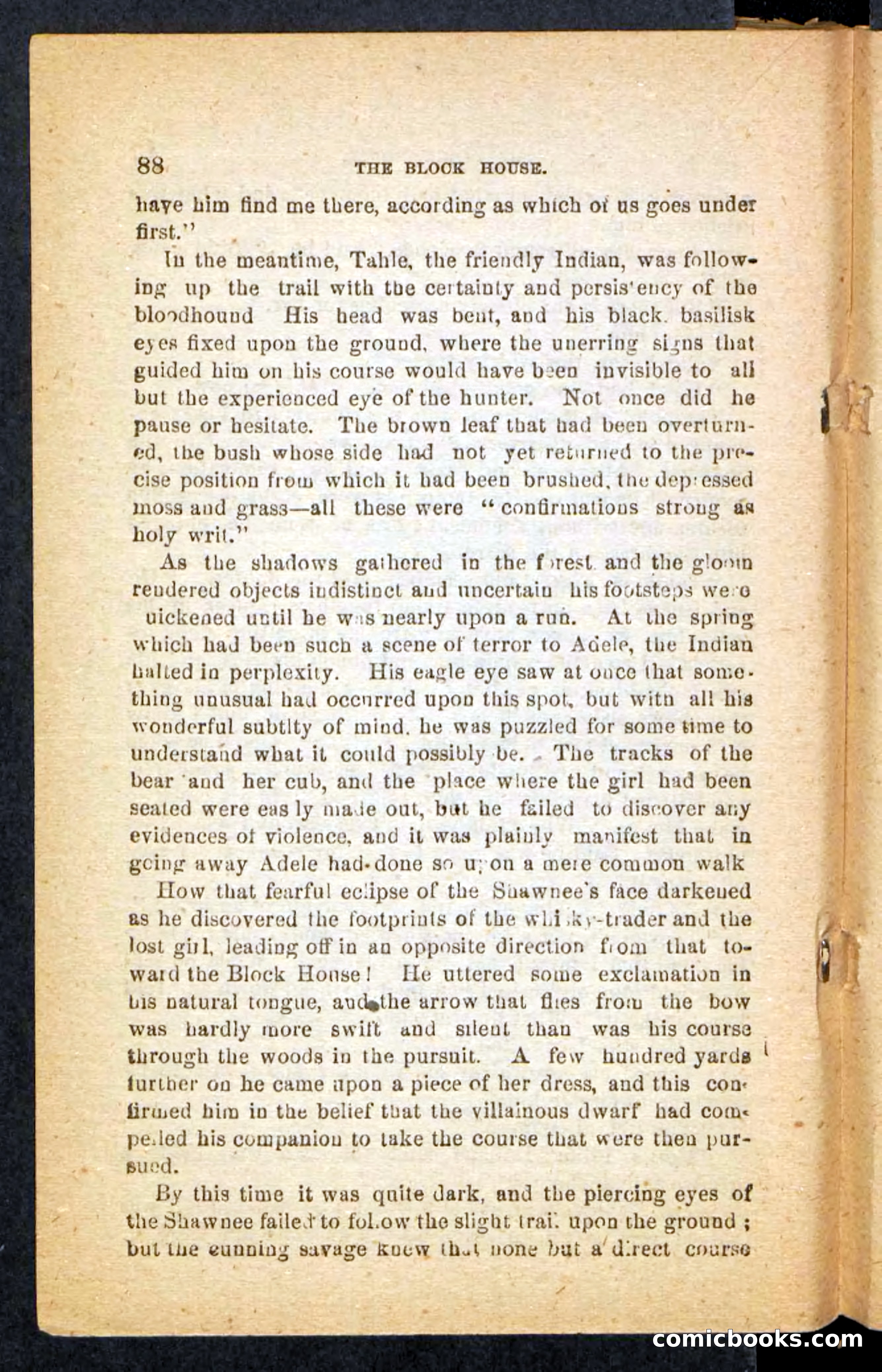 Beadle's Pocket Novels No. 257: Table, the Trailer — page 84 of 100