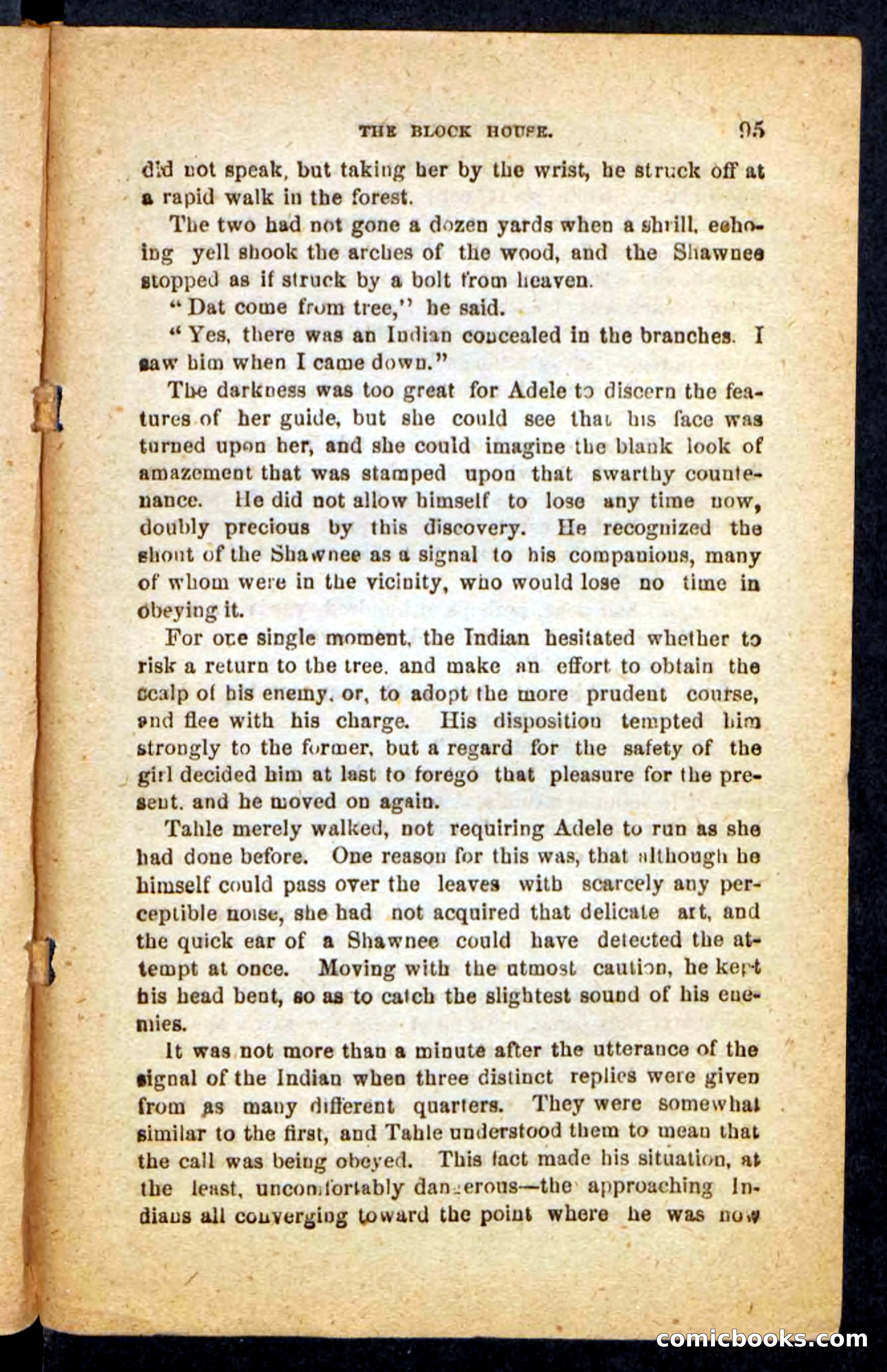 Beadle's Pocket Novels No. 257: Table, the Trailer — page 91 of 100